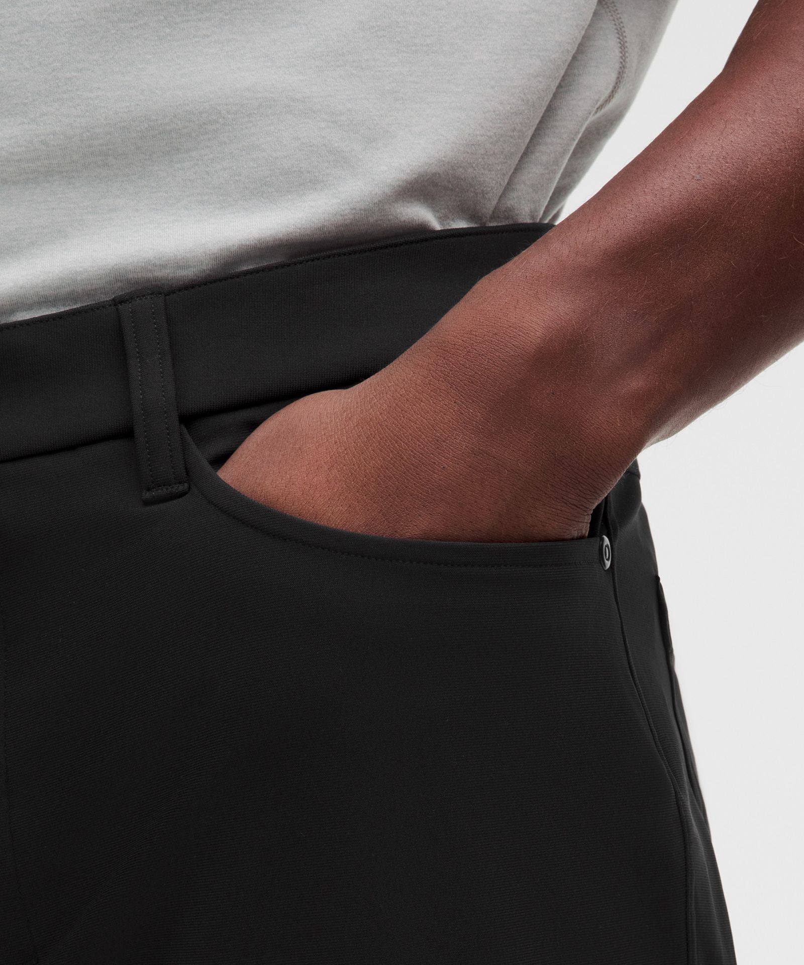 Мужские брюки Lululemon ABC Warpstreme приталенные с 5 карманами 34L — фото 5