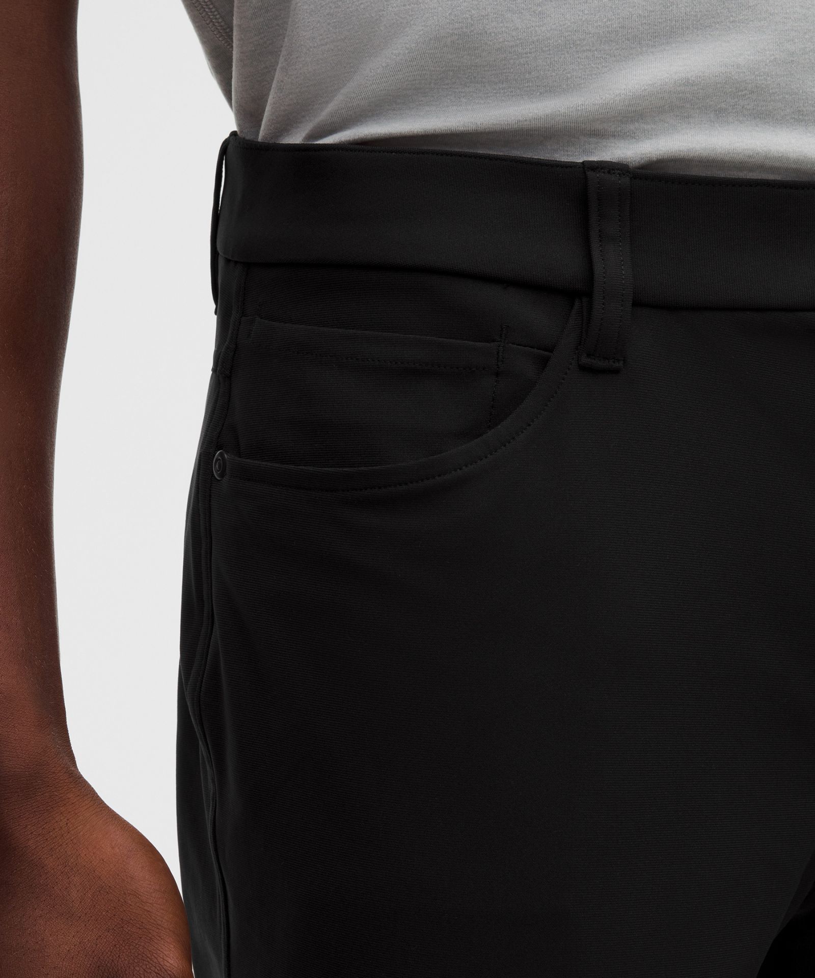 Мужские брюки Lululemon ABC Warpstreme приталенные с 5 карманами 34L — фото 6