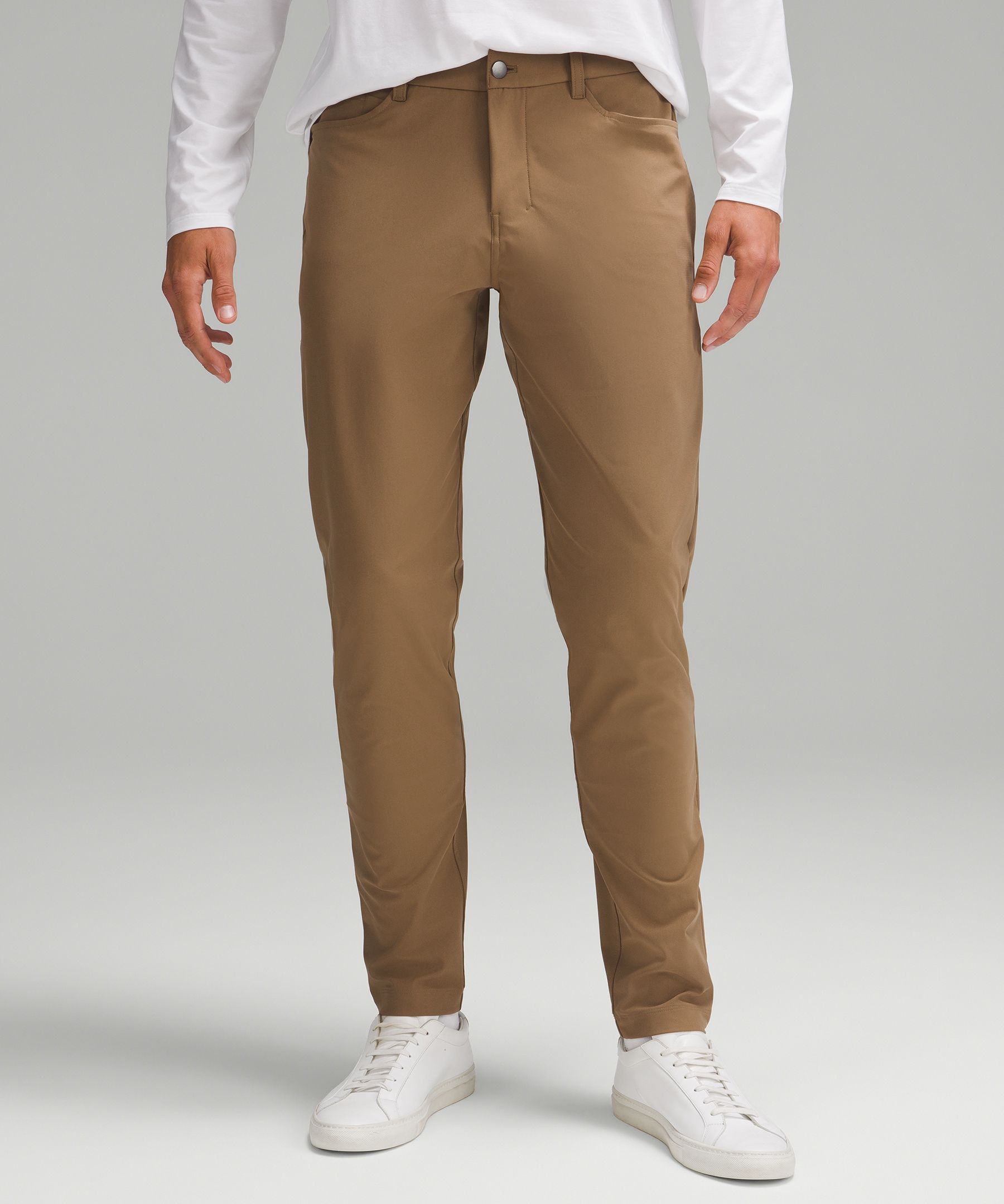 Lululemon Men's ABC Slim Fit Trouser 32 Warpstreme Black/Navy-Size  32/33/34/35