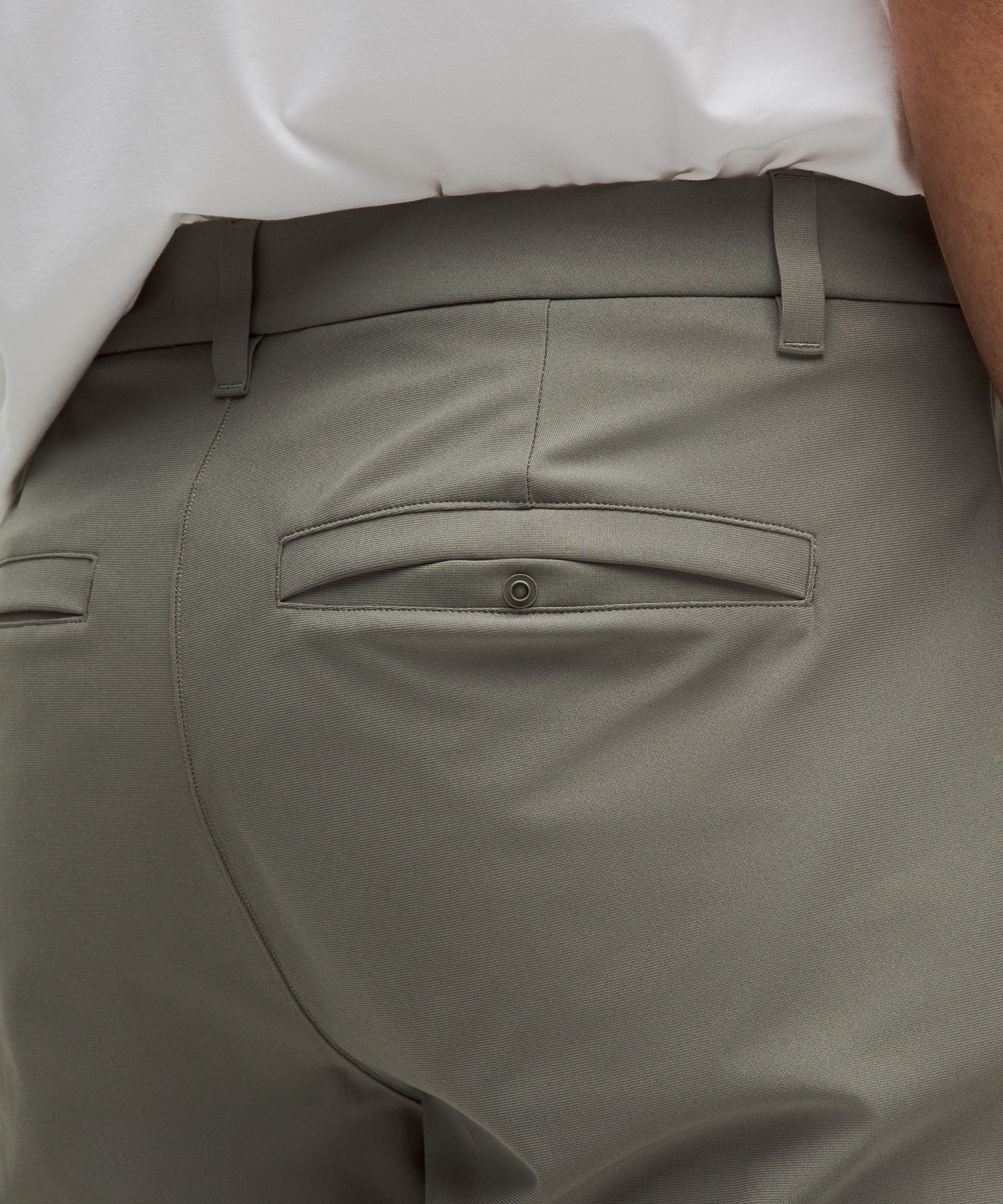 Lululemon Abc Classic-fit Trousers 28l Warpstreme In Gray