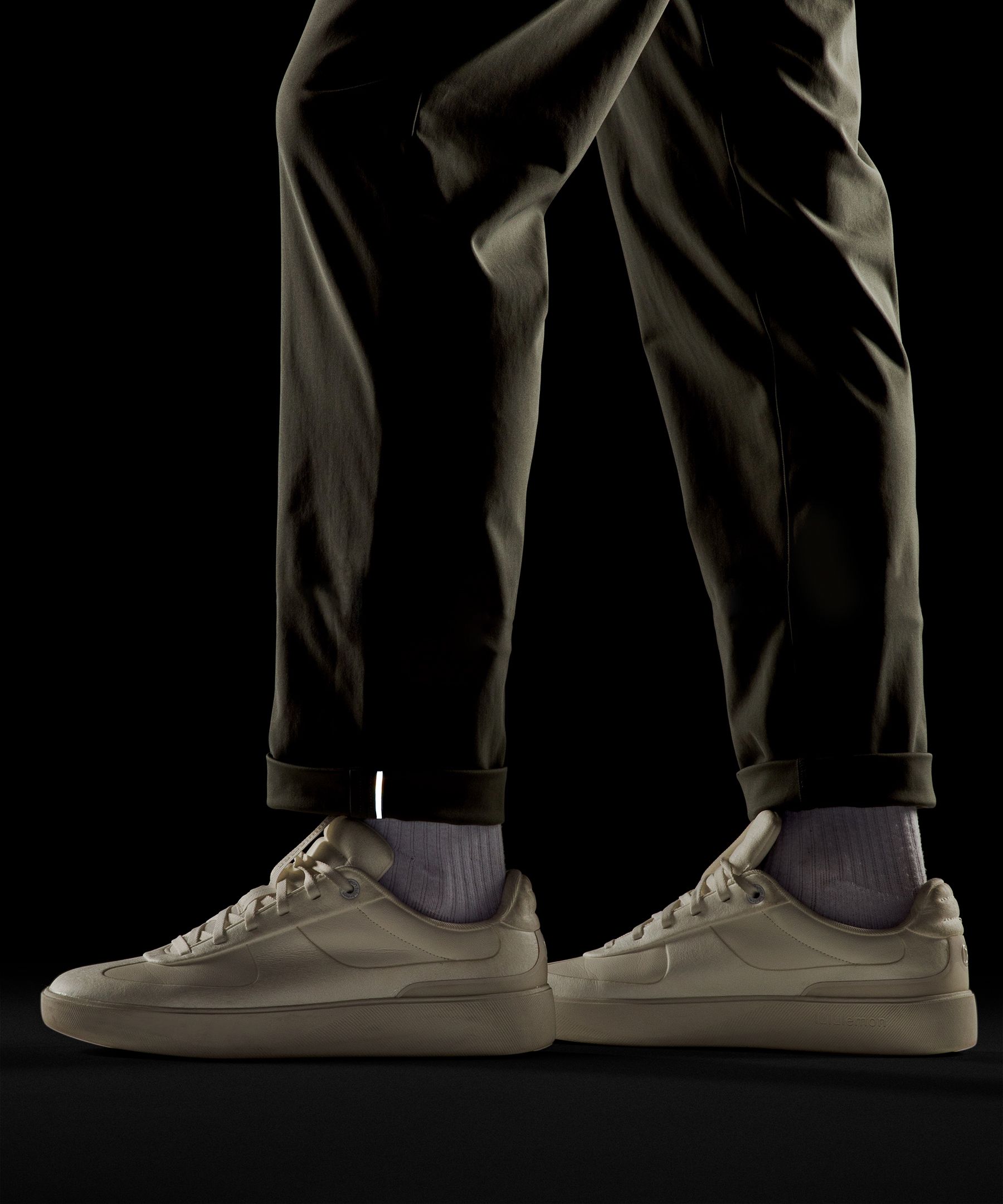Lululemon Abc Classic-fit Trousers 28l Warpstreme In Gray