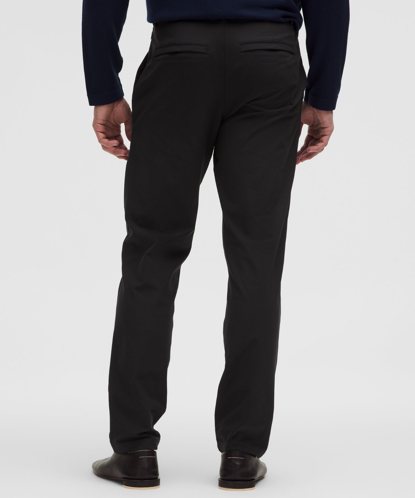 Мужские брюки Lululemon ABC Classic-Fit Warpstreme, длина 30, цвет: Чёрный — фото 3