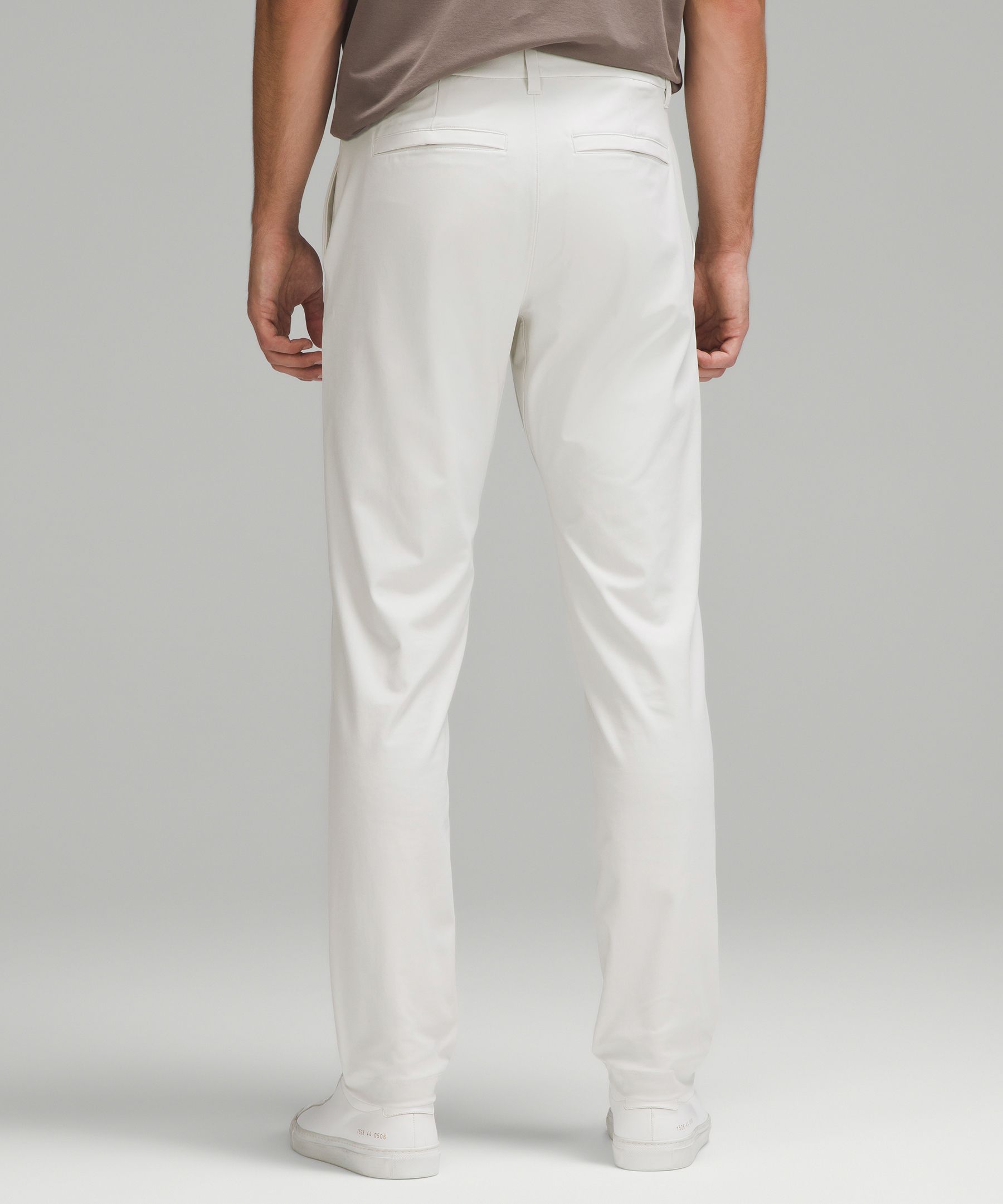 lululemon ABC Slim-Fit 34 L *Warpstreme - Trousers - bone/white -  Zalando.de