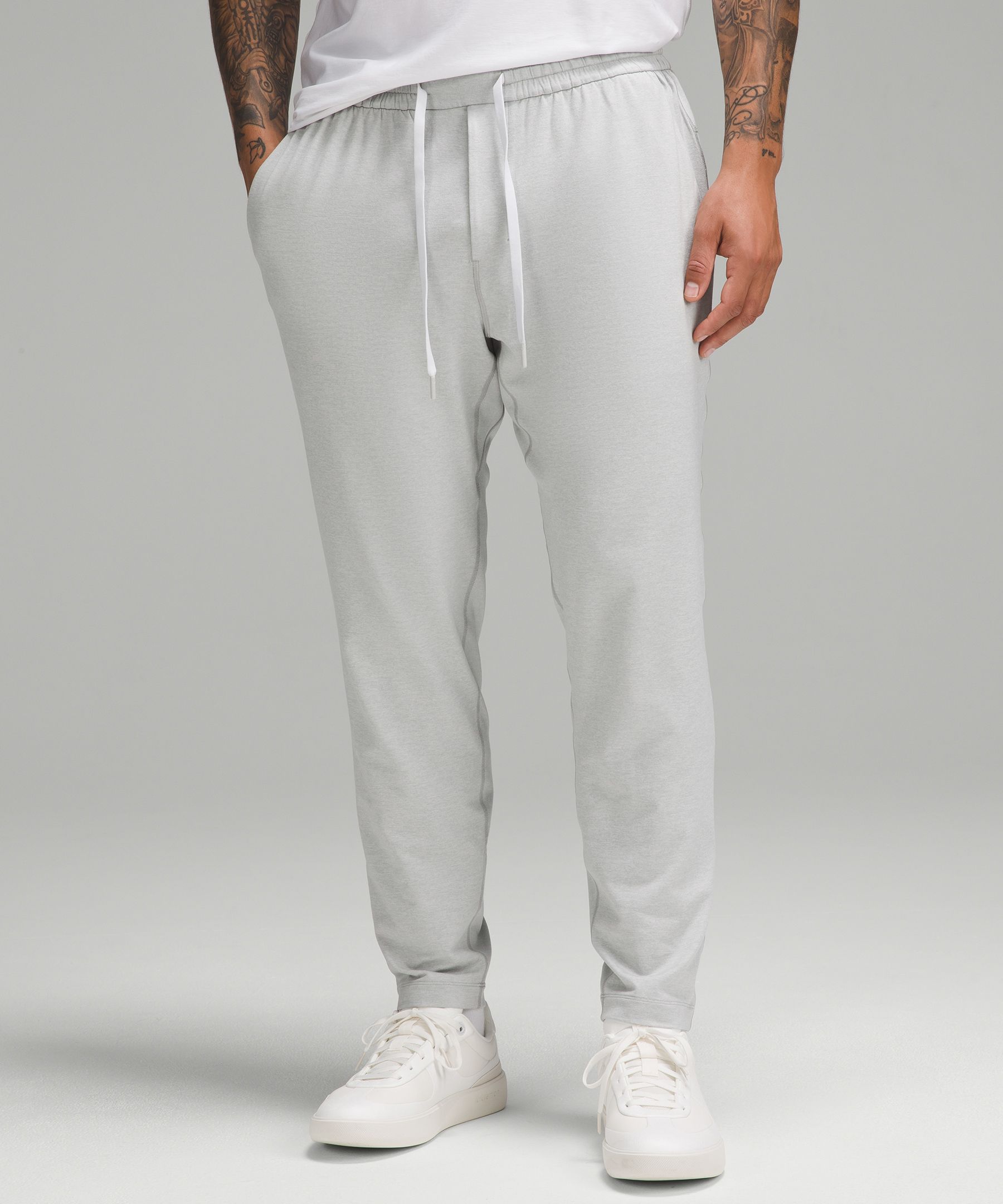 Skims Fleece Lounge Mens Tapered Jogger In Stock Availability and