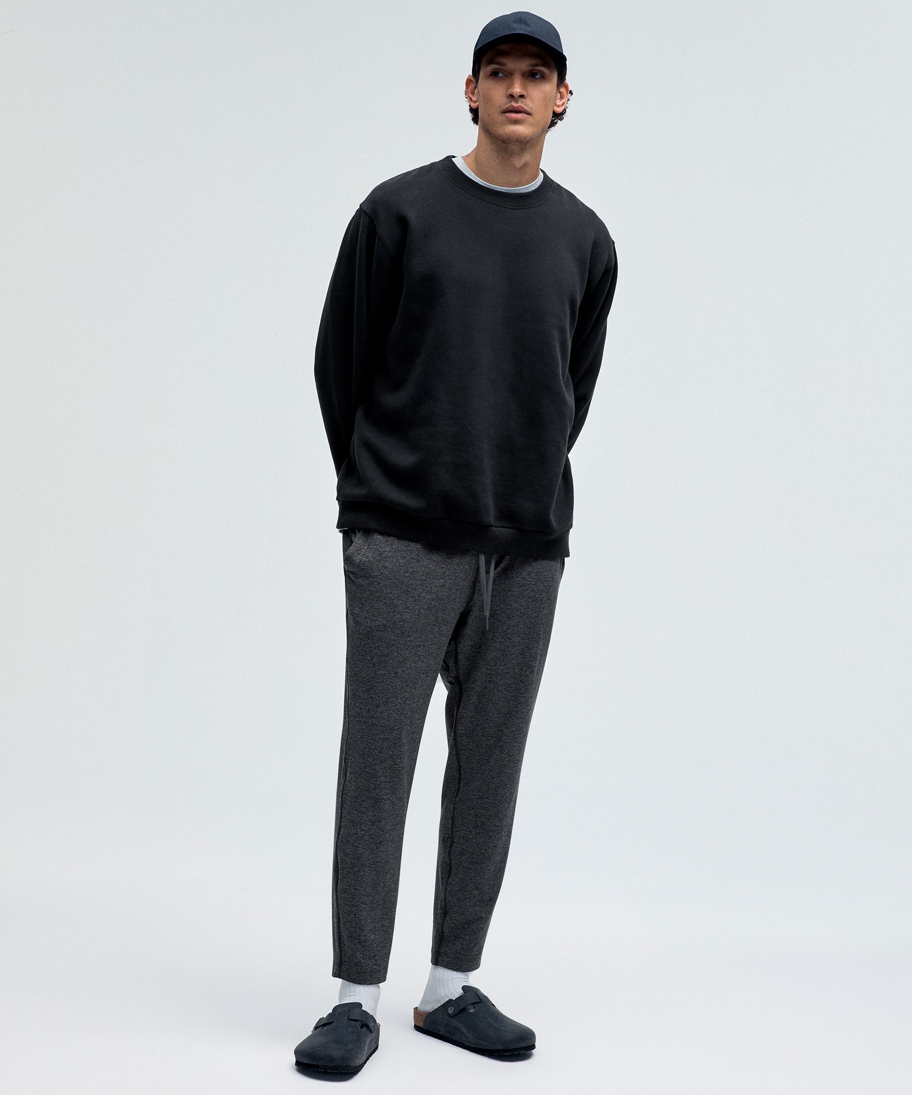 Slim-Fit Mélange Tapered Jersey Sweatpants