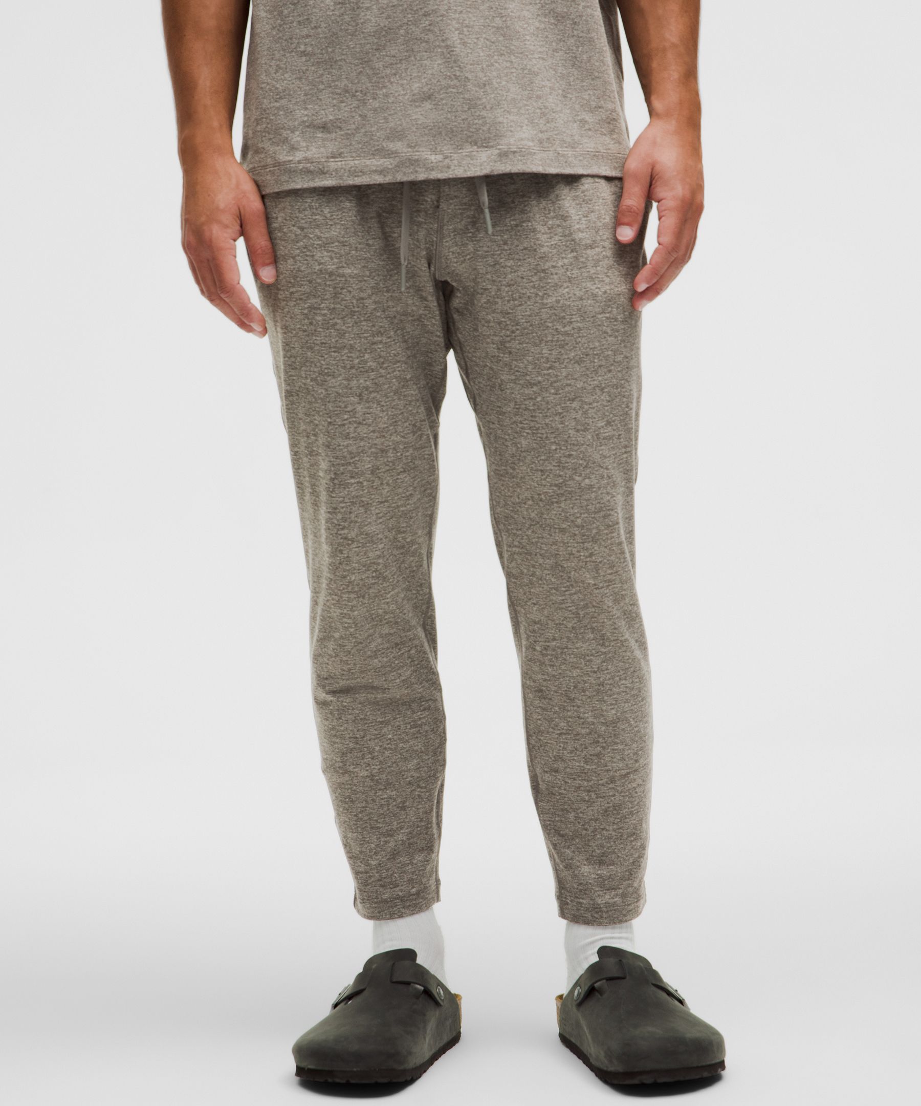 Black, Tapered Soft Jersey Trouser