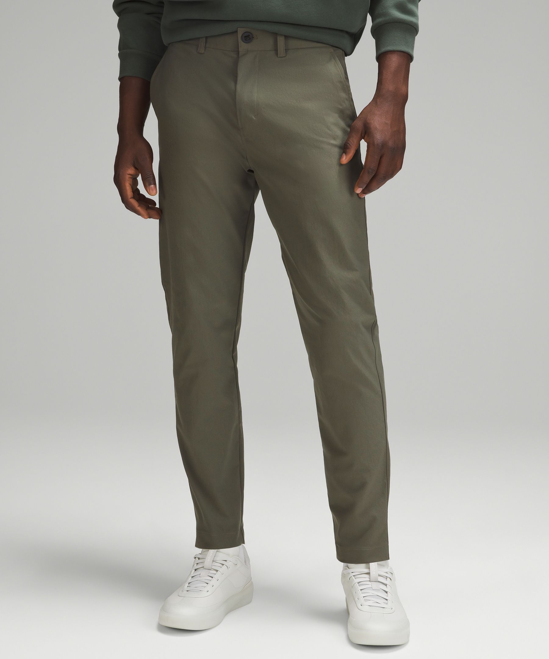 Slim-Tapered Smooth Twill Trouser 