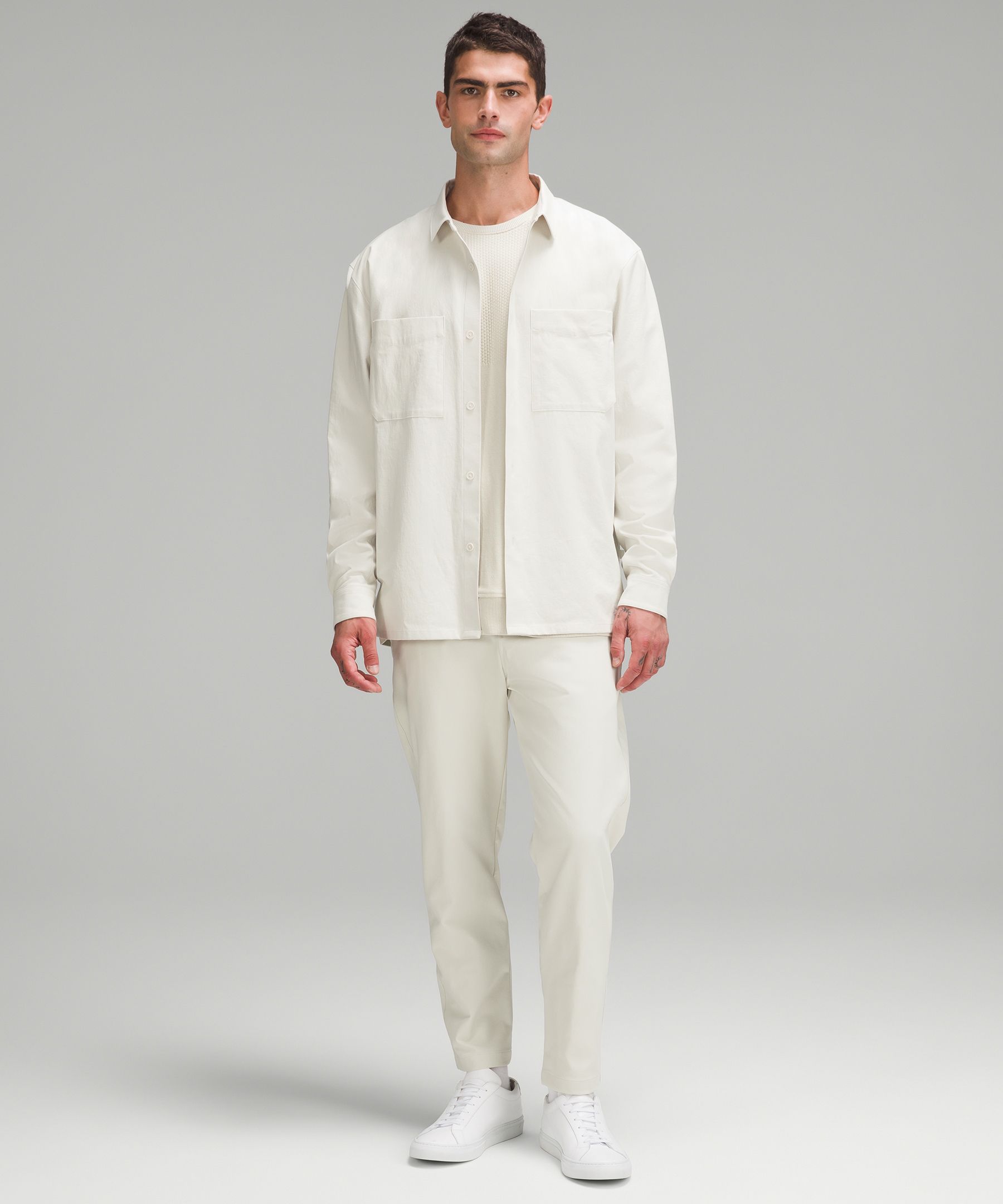 Slim-Tapered Heavy Twill Trouser *Cropped | Men's Trousers