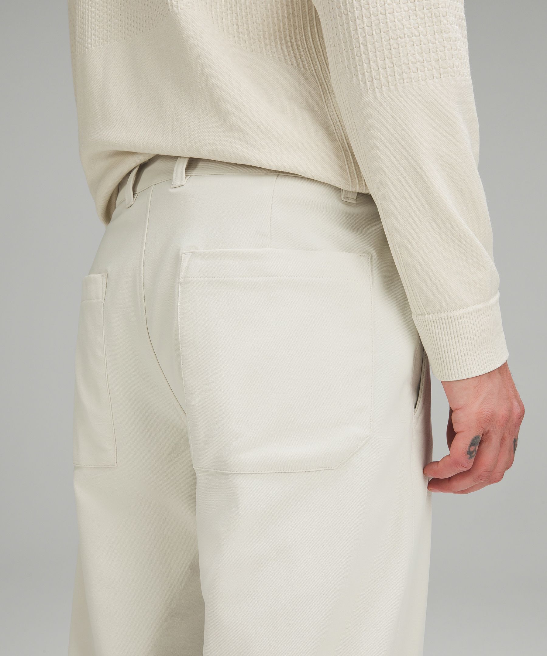 Slim-Tapered Heavy Twill Trouser *Cropped | Men's Trousers