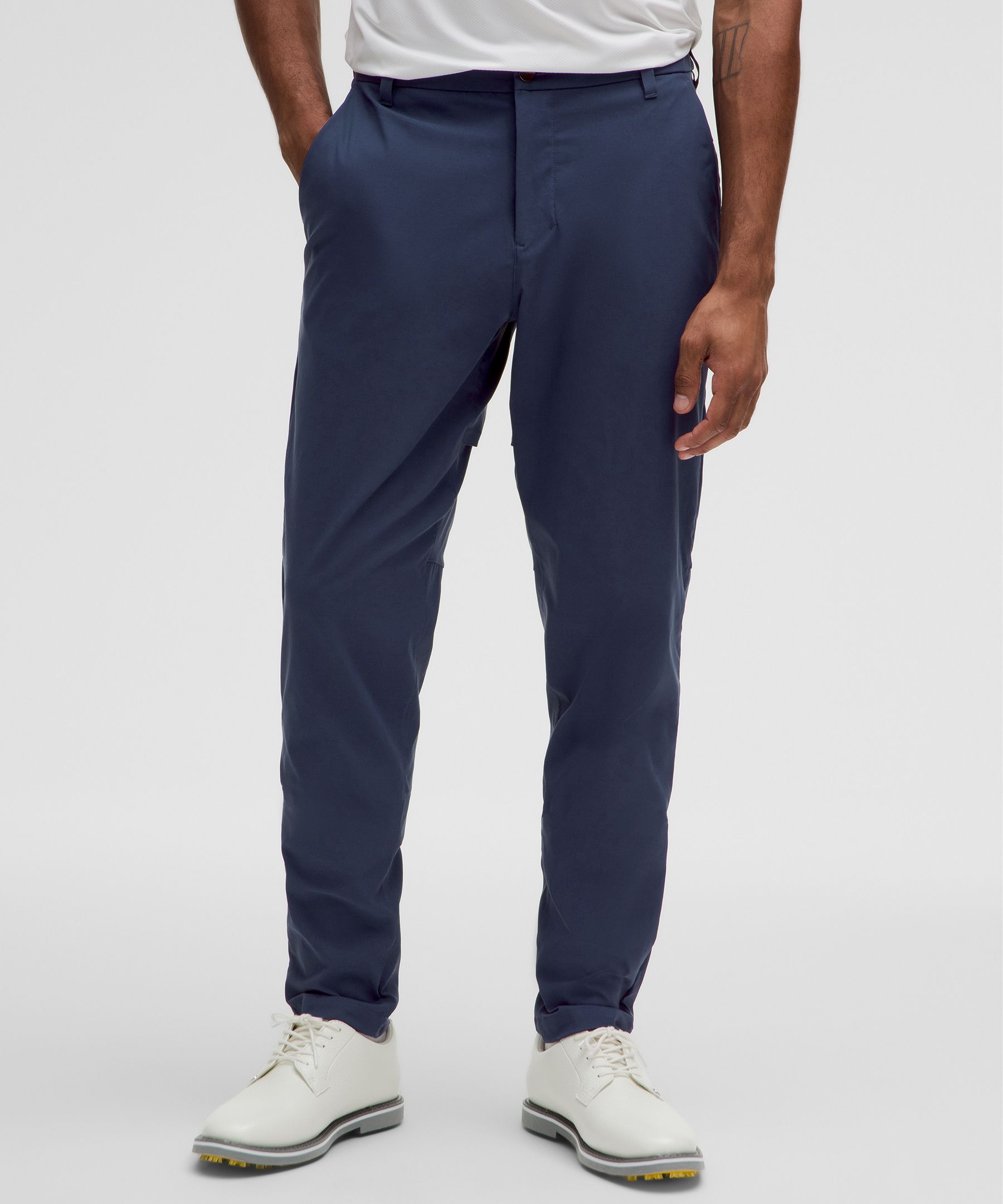 Stretch Nylon Classic-Tapered Golf Pant 34, Men's Trousers