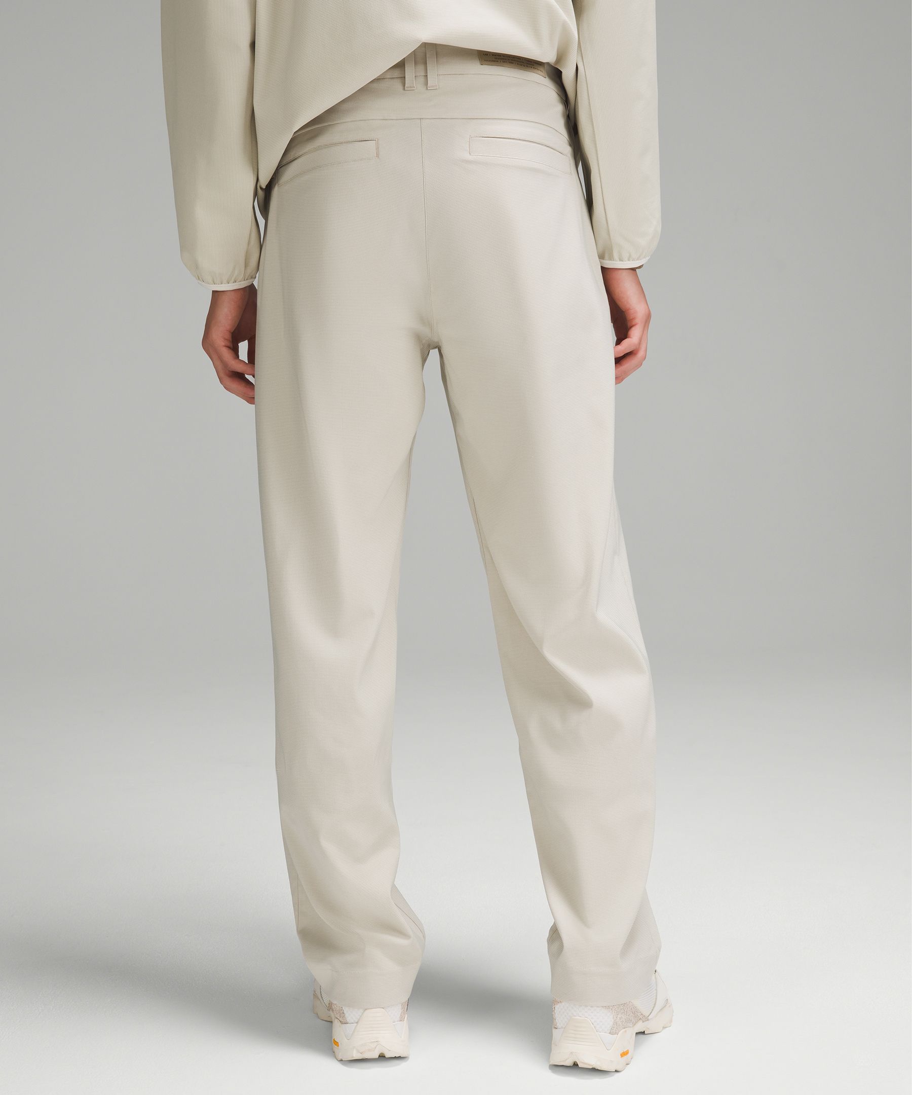 LASTINCH White Stretch Pants