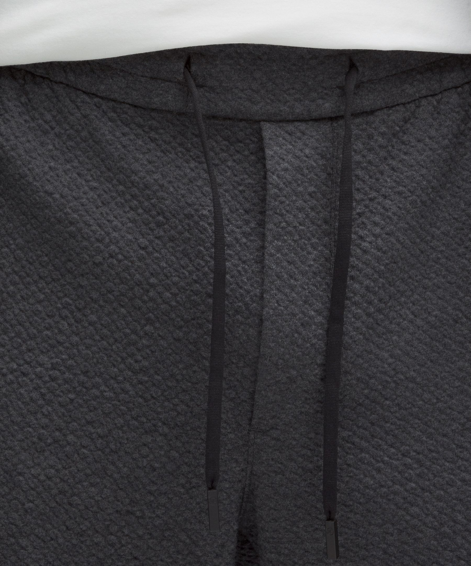 Lululemon Textured Double-knit Cotton Joggers Shorter