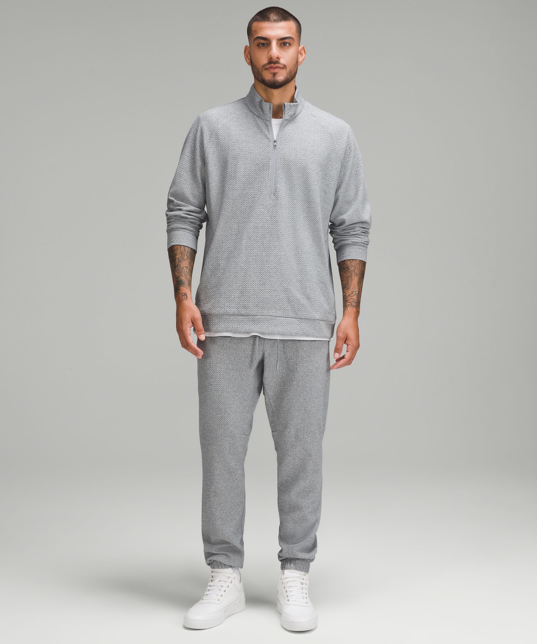 Lululemon Textured Double-knit Cotton Joggers Tall