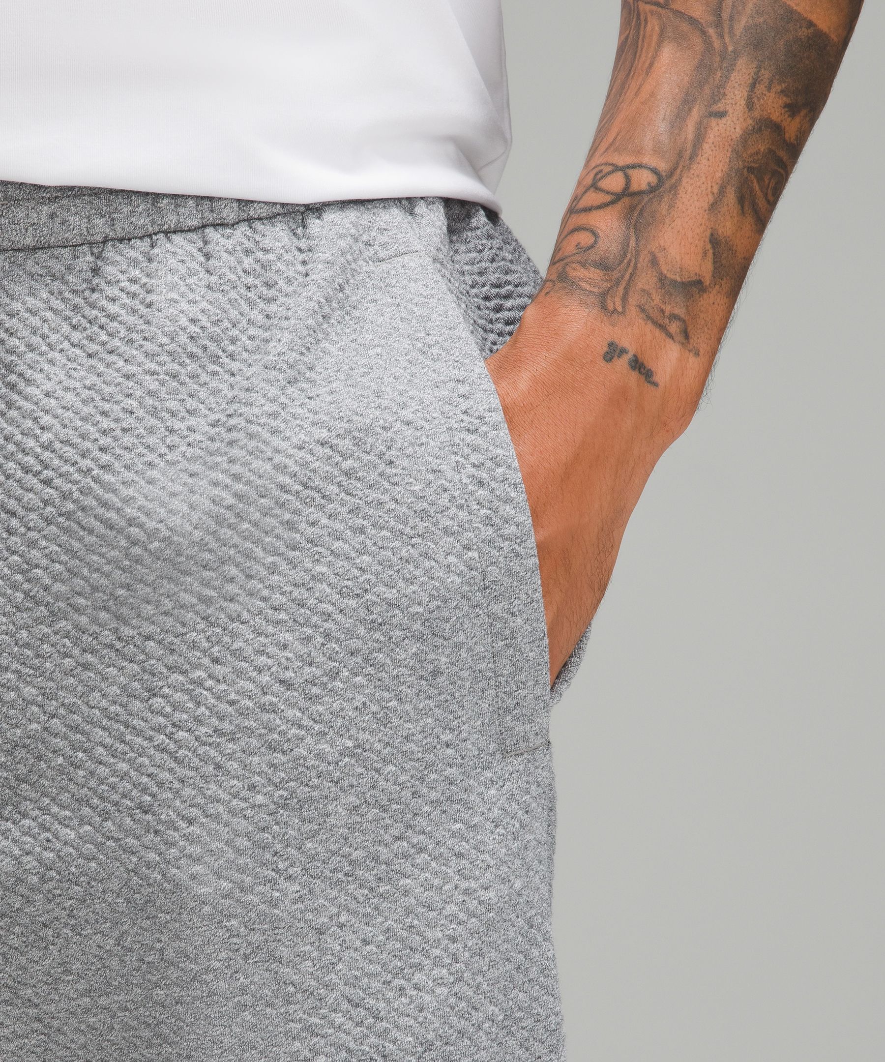 Lululemon Textured Double-knit Cotton Joggers Tall
