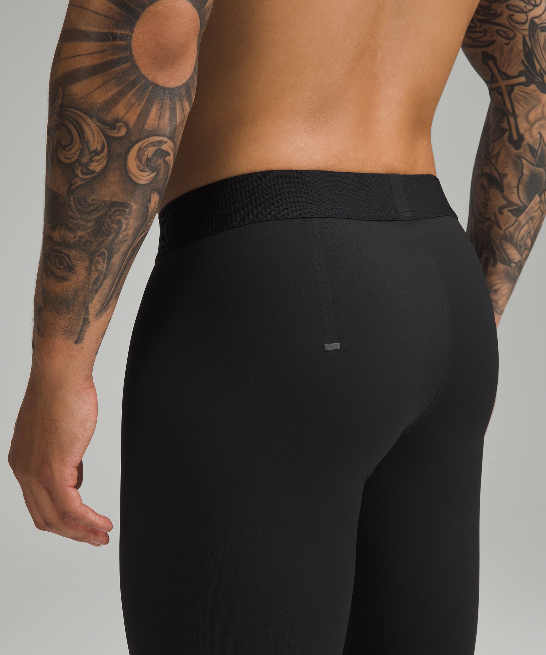 NWT Men's Lululemon License To Train Tight 21 Black Running Workout Tights  Sz L