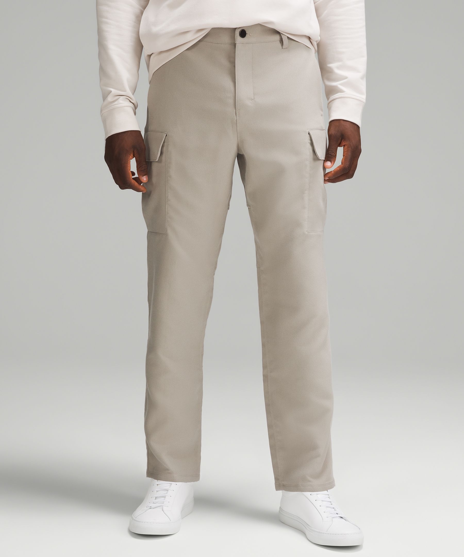 Classic-Fit Sueded Cargo Pant, Men's Trousers