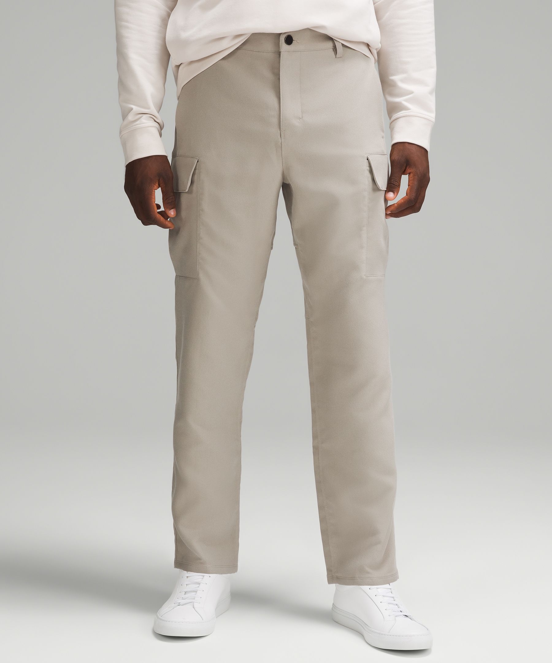 Classic-Fit Sueded Cargo Pant