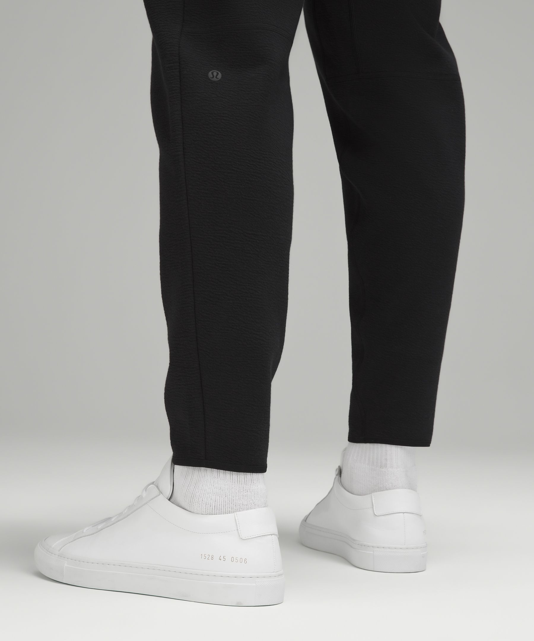 Shop Lululemon Textured Spacer Classic-tapered Pants