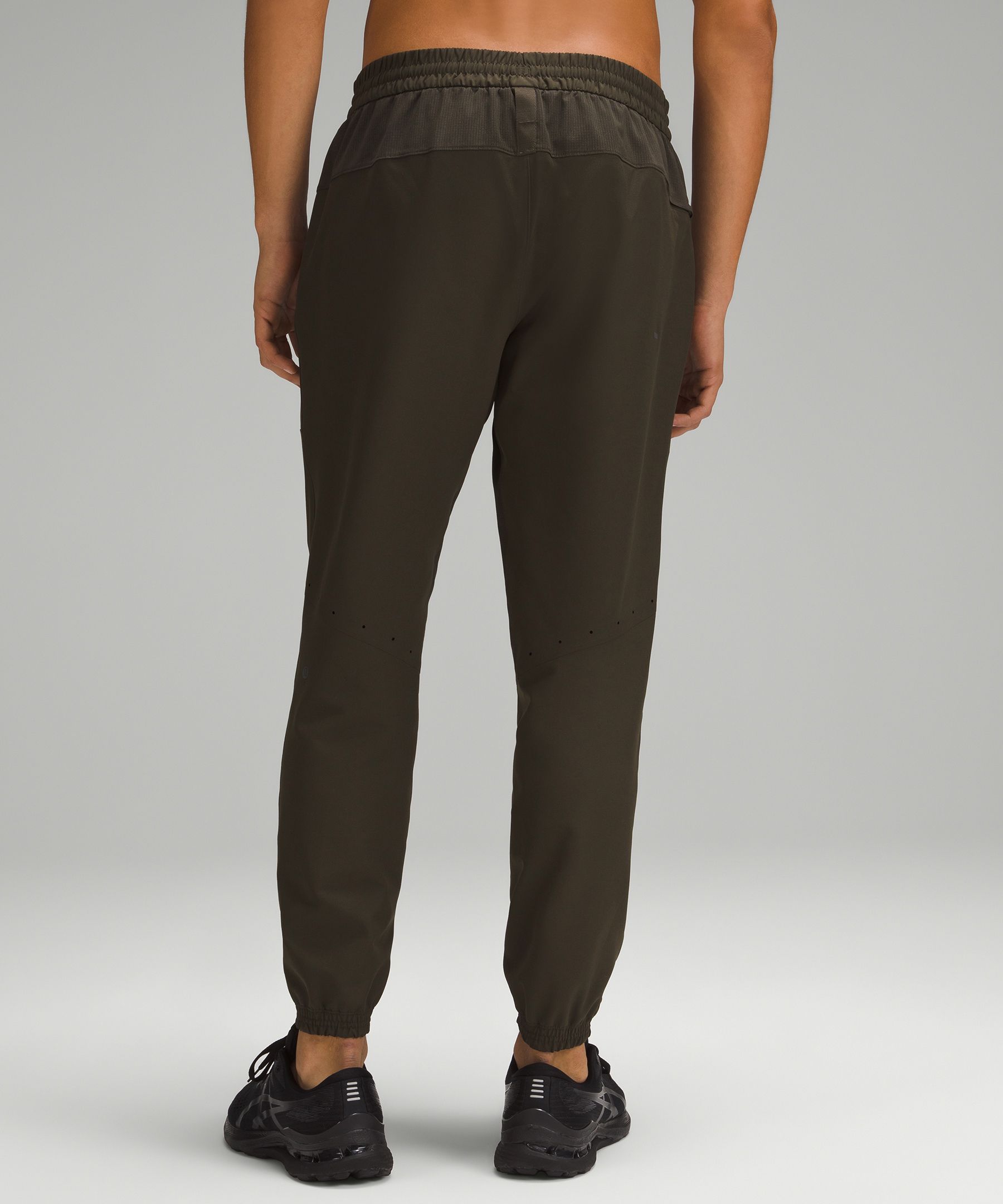 Buy Lululemon License To Train Joggers - Heathered Raw Linen/white At 30%  Off