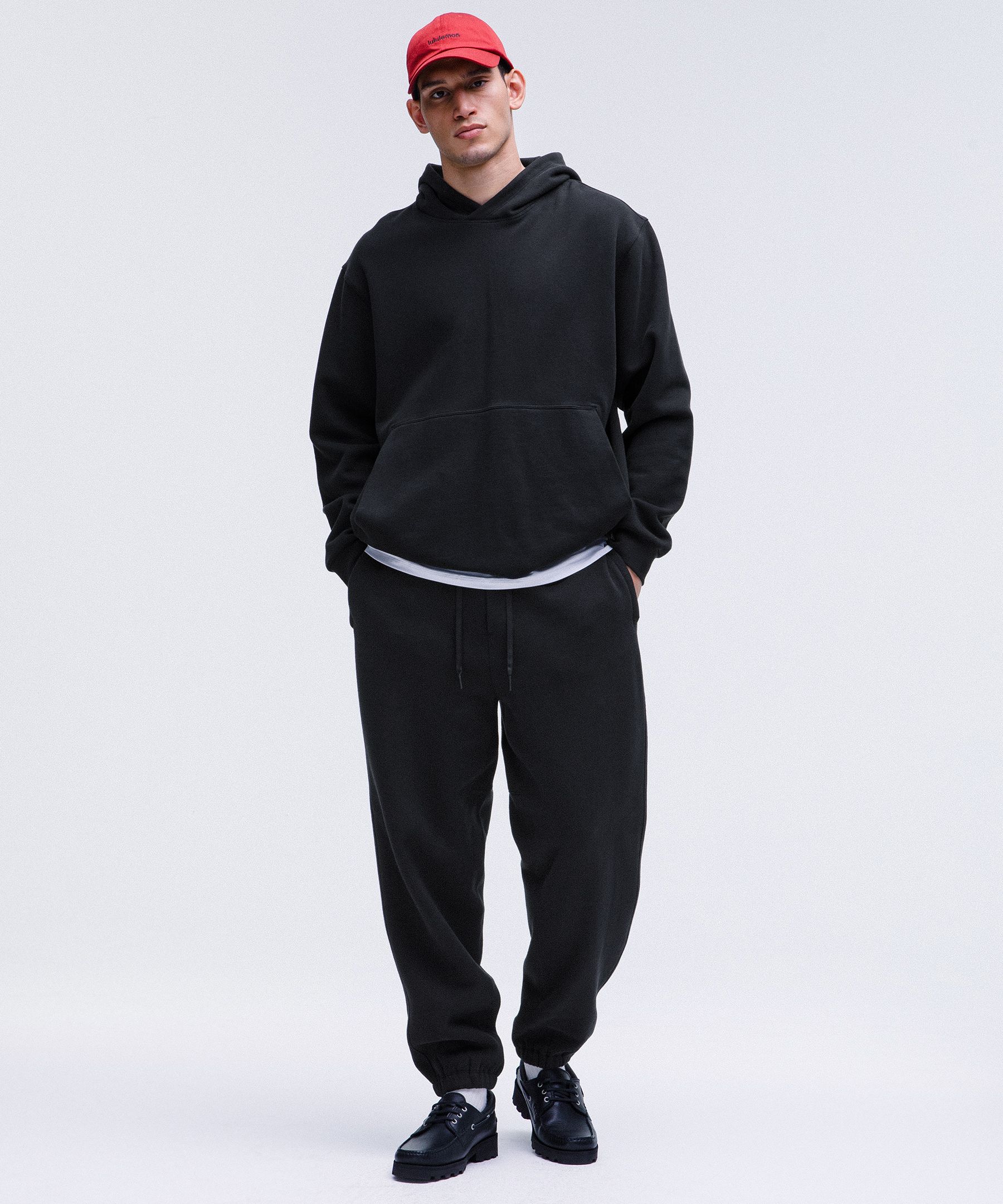 Relaxed Fit Sweatpants - Black - Men