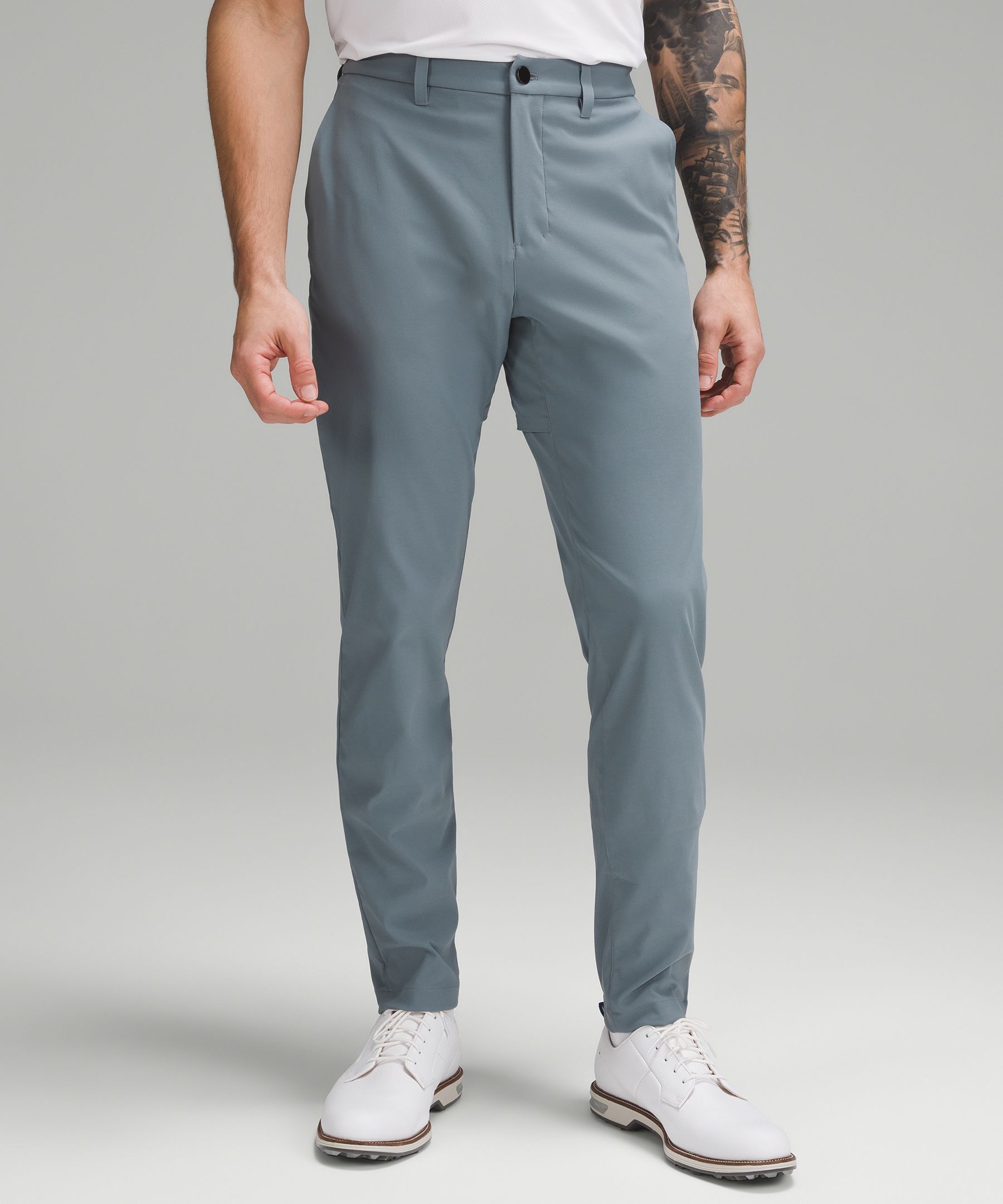 Mens skinny fit golf trousers online