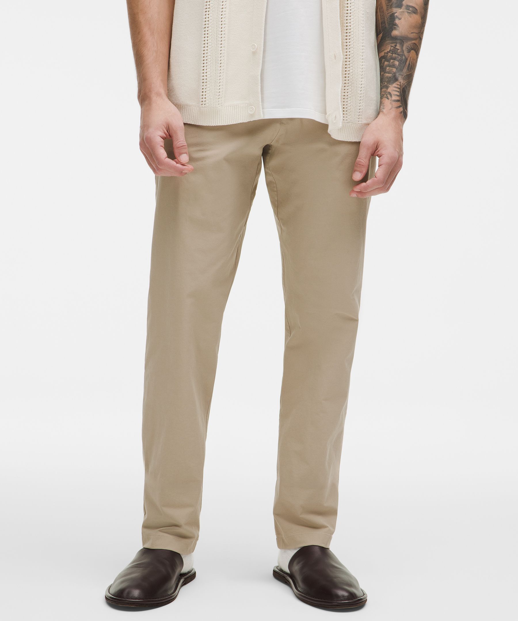 ABC Classic-Fit Trouser 32L Stretch Cotton VersaTwill