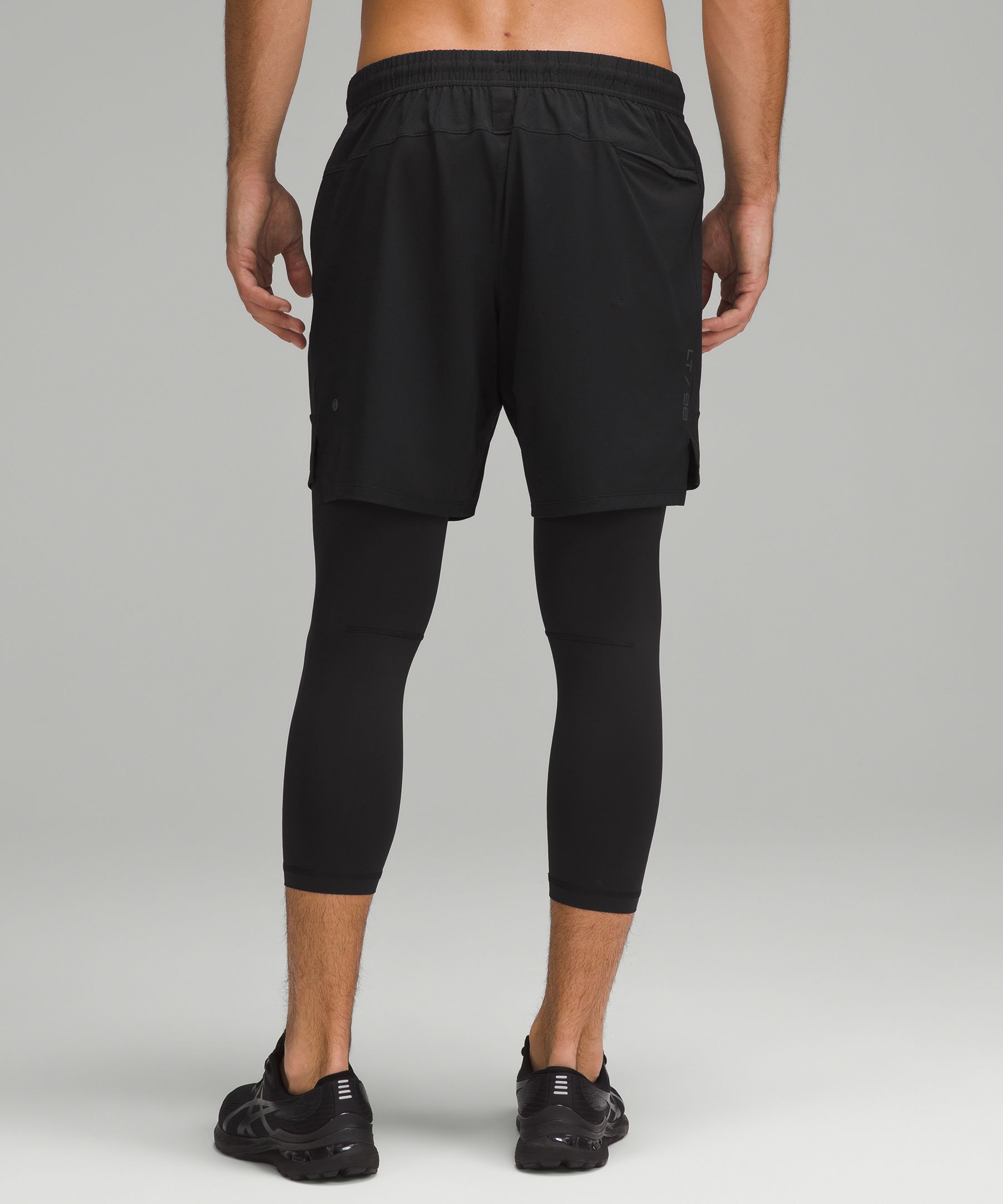 Shop Lululemon License To Train 2-in-1 Tights 21"