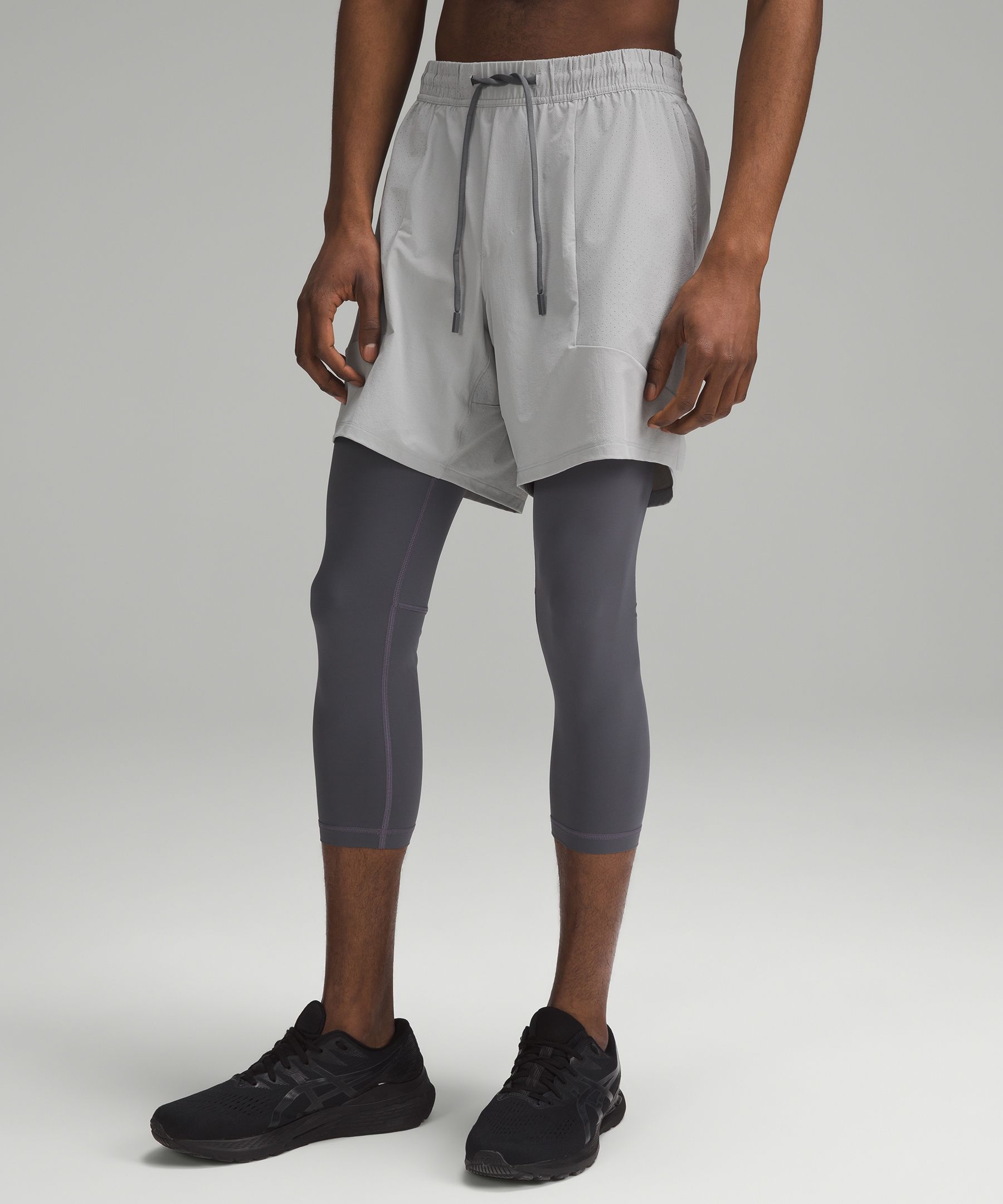 Shop Lululemon License To Train 2-in-1 Tights 21"