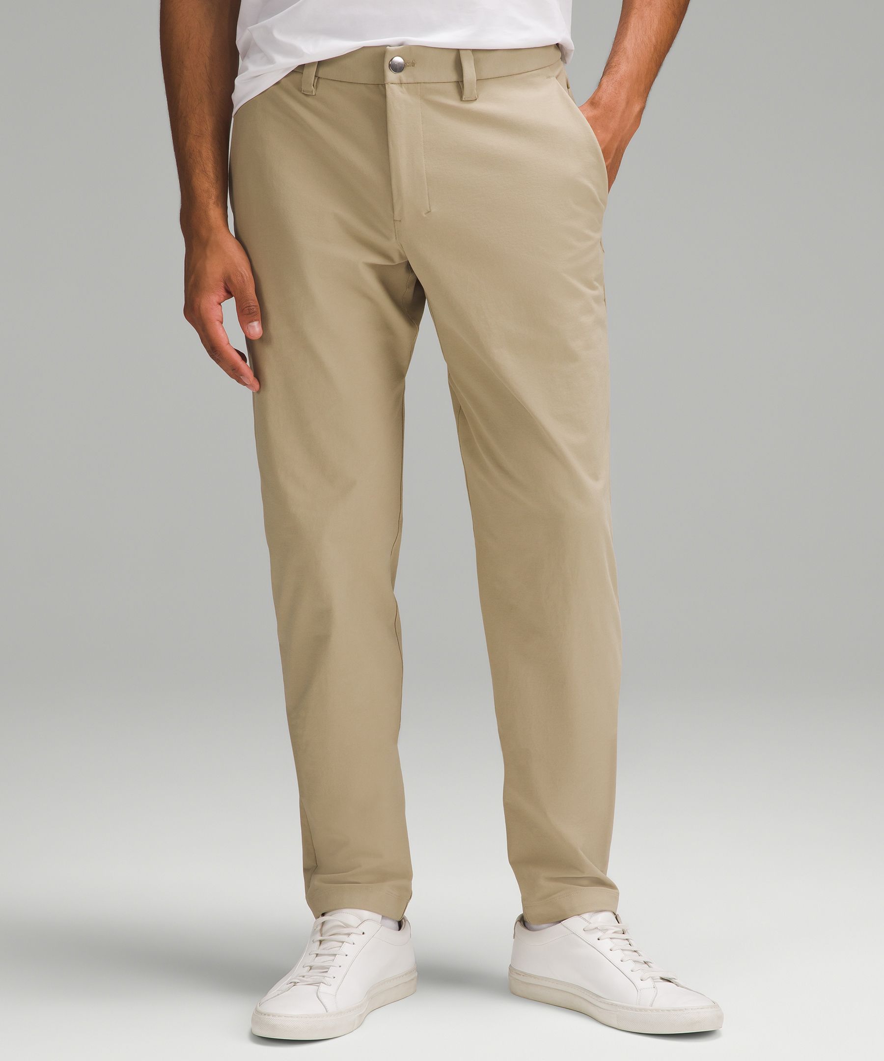 Lululemon Abc Slim-fit Trousers 32"l Stretch Cotton Versatwill