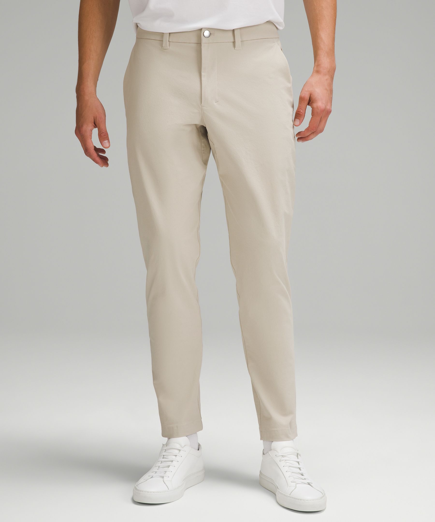 Lululemon Abc Slim-fit Trousers 34"l Stretch Cotton Versatwill