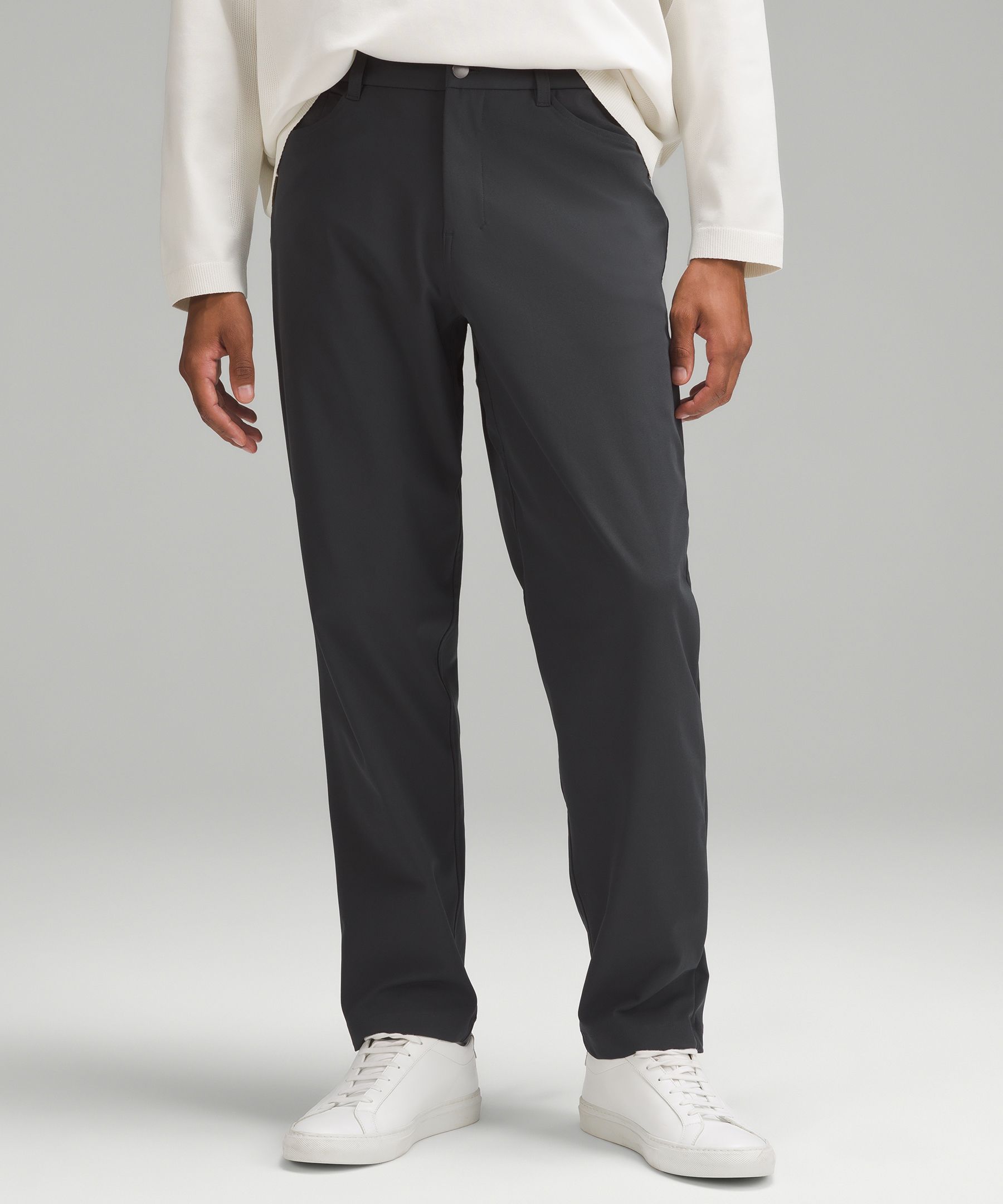 LULULEMON ABC Dress Pants Men's 36 x 28 Inseam Black - Wear to