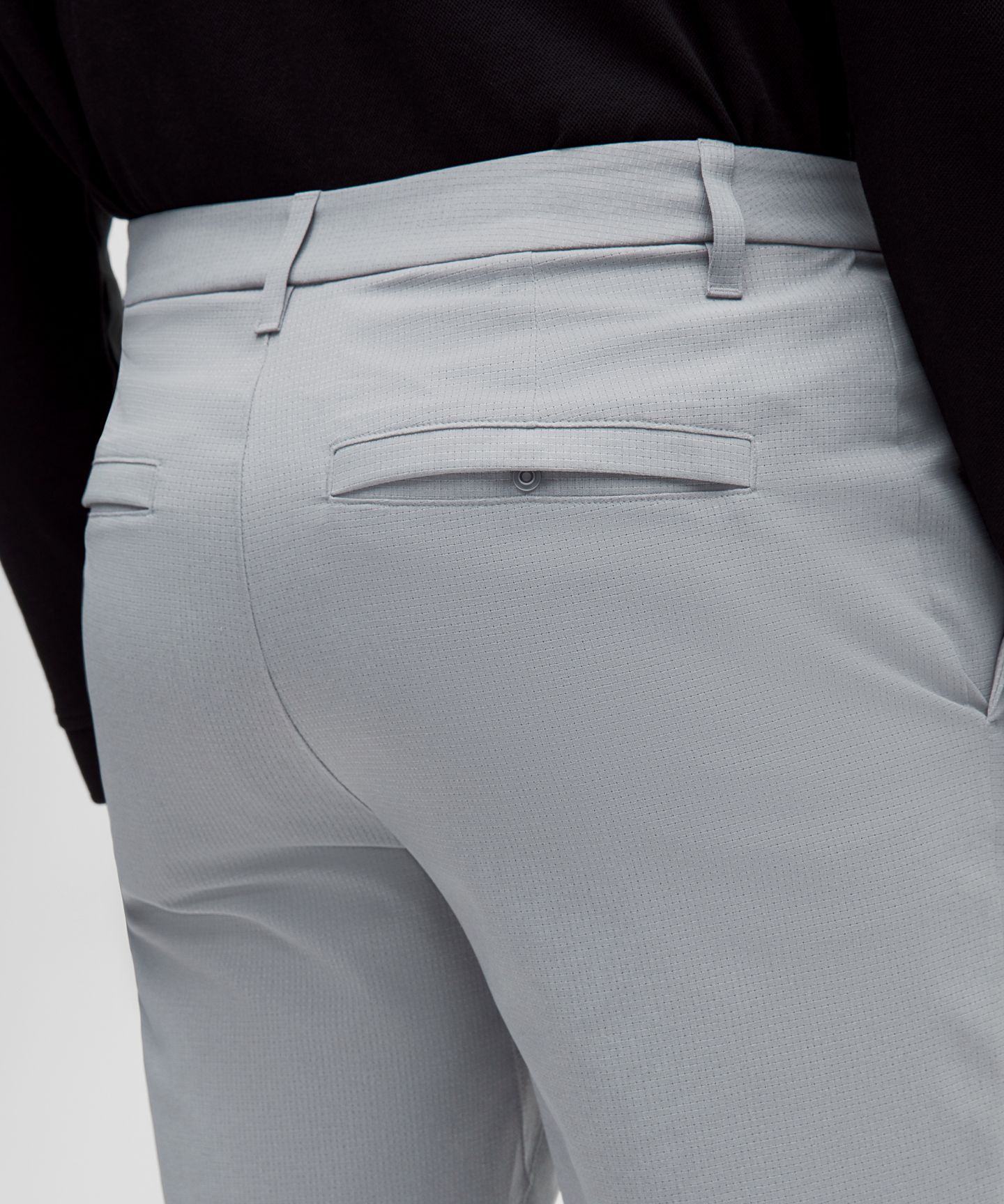 Мужские брюки Lululemon ABC Classic-Fit Trouser 34L *WovenAir, цвет: Серый, вариант 1 — фото 7