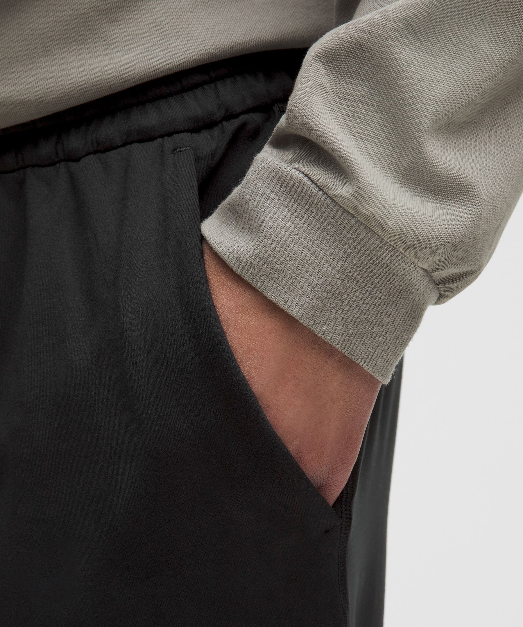 Lululemon Soft Jersey Tapered Pants - Heathered Vapor/heathered Silver Drop