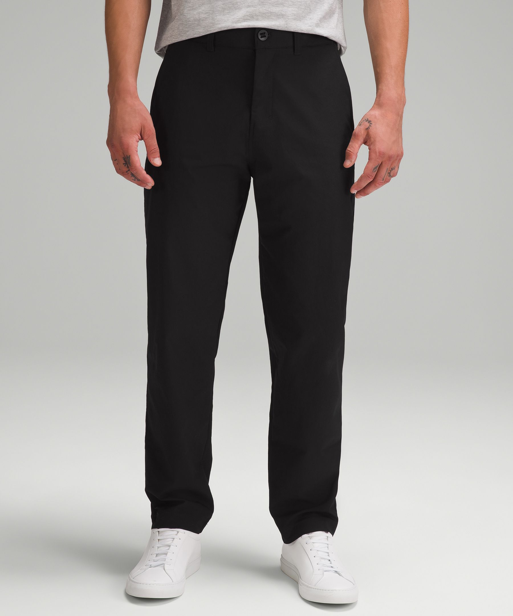 Lululemon Relaxed-tapered Twill Trousers