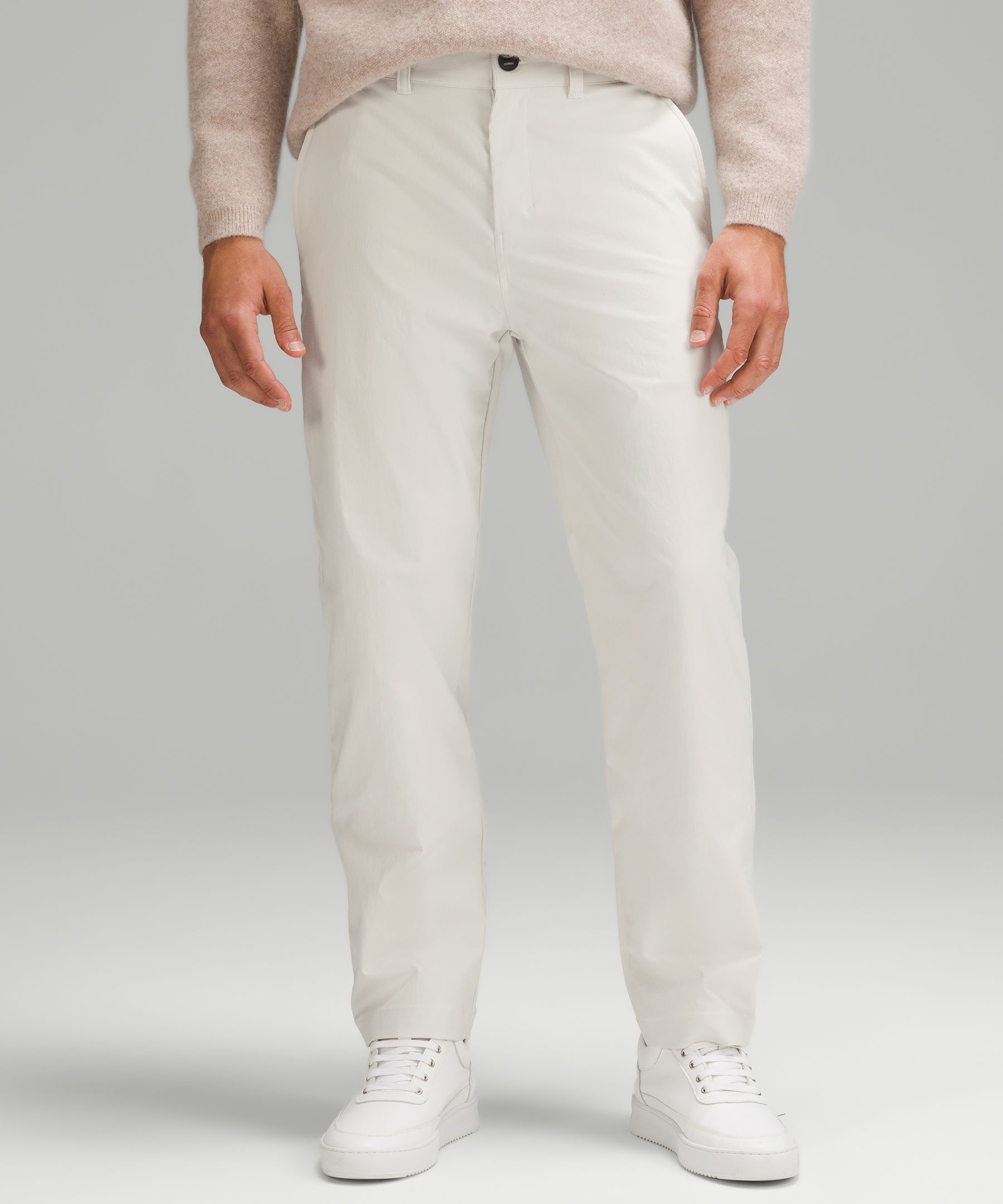 Relaxed-Tapered Twill Trouser, Men's Trousers