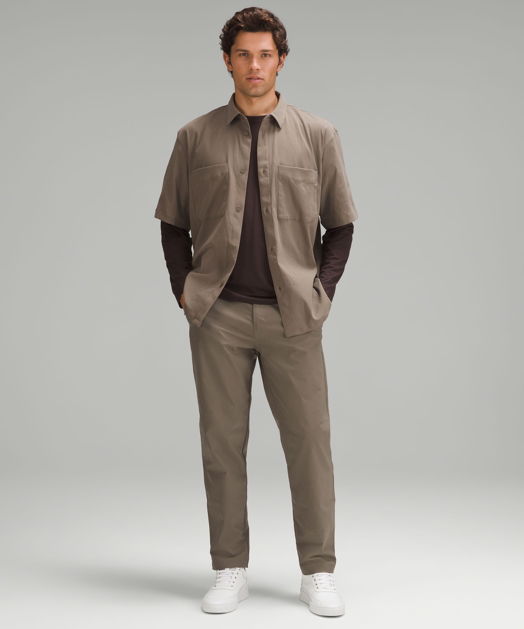 Relaxed-Tapered Smooth Twill Trouser | Men's Trousers | lululemon