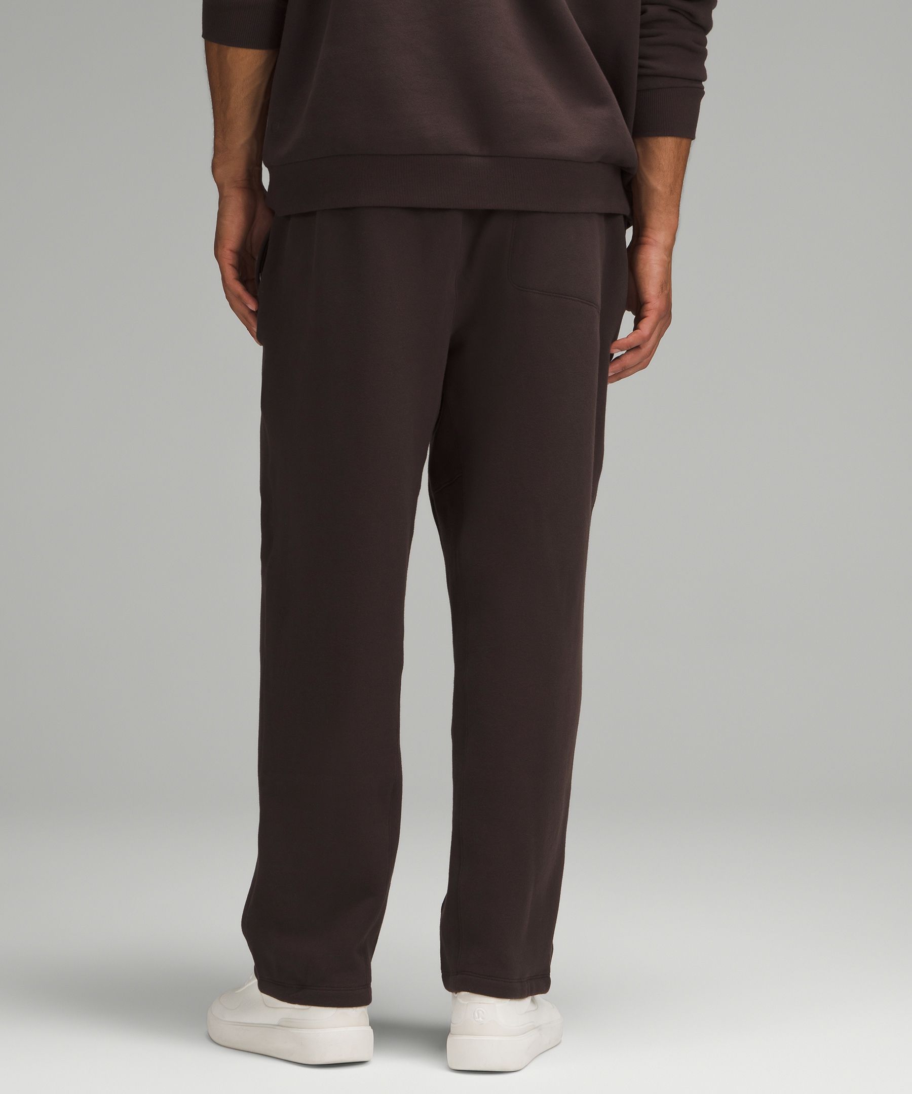 lululemon Men s Steady State Relaxed Fit Pant Shorter Size L Brown Neutral