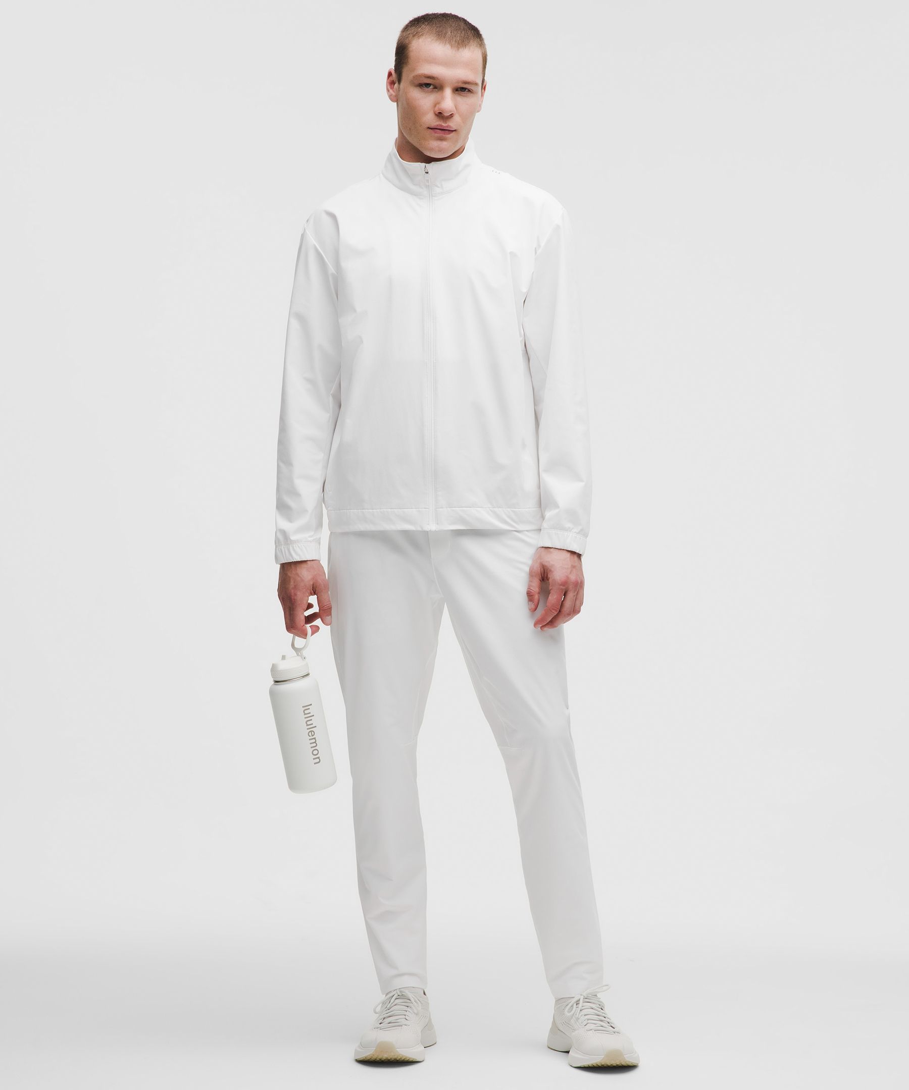 lululemon – Men’s Zeroed In Slim-Fit Trousers Regular – Color White – Size Medium