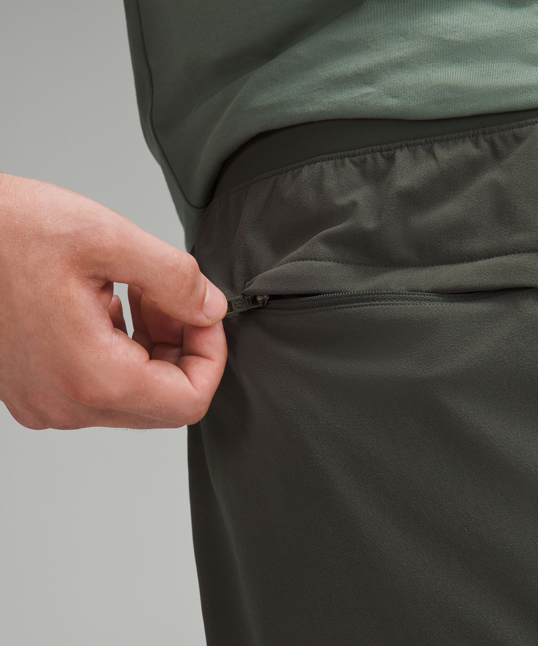 Shop Lululemon Zeroed In Slim-fit Pants Regular