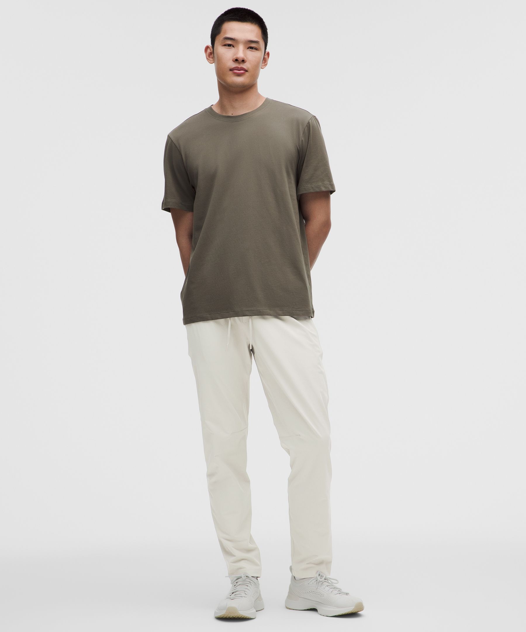 lululemon – Men’s Zeroed In Slim-Fit Trousers Regular – Color Grey – Size Small