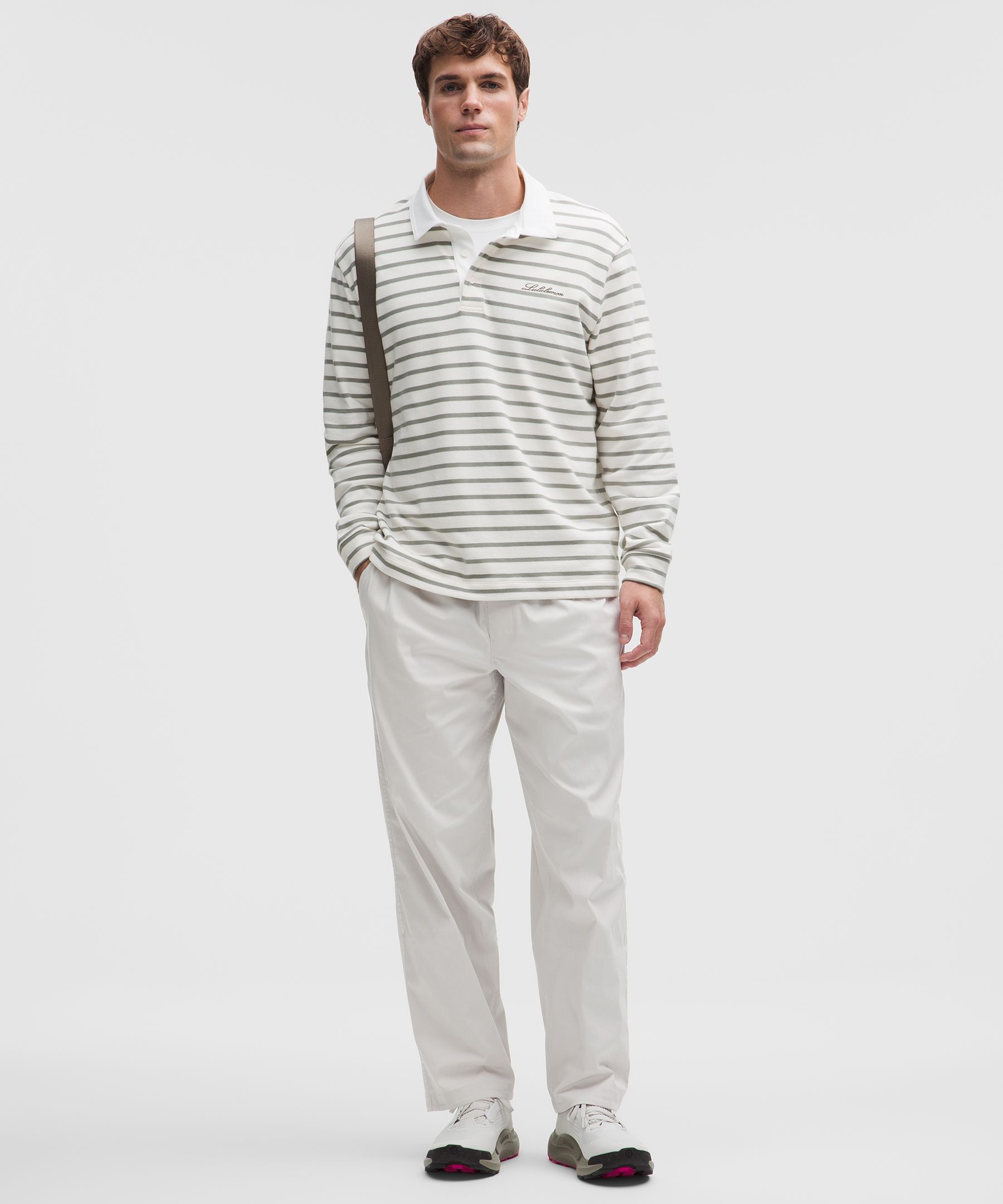 マノンフリップ　ボンボンパンツ　ホワイト　0サイズ ポプリン リラックスフィットパンツ | パンツ | Lululemon JP