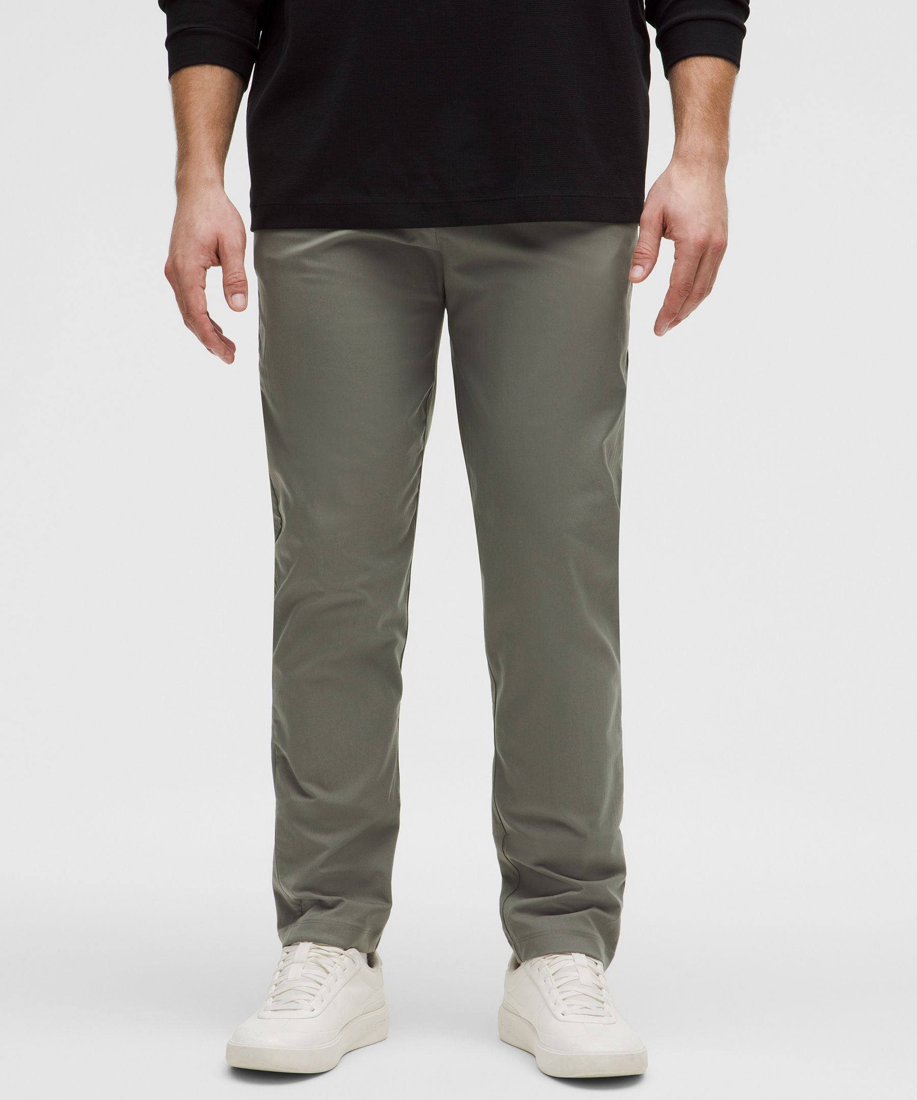 ABC Classic-Fit Trouser 34"L Smooth Twill - Grey