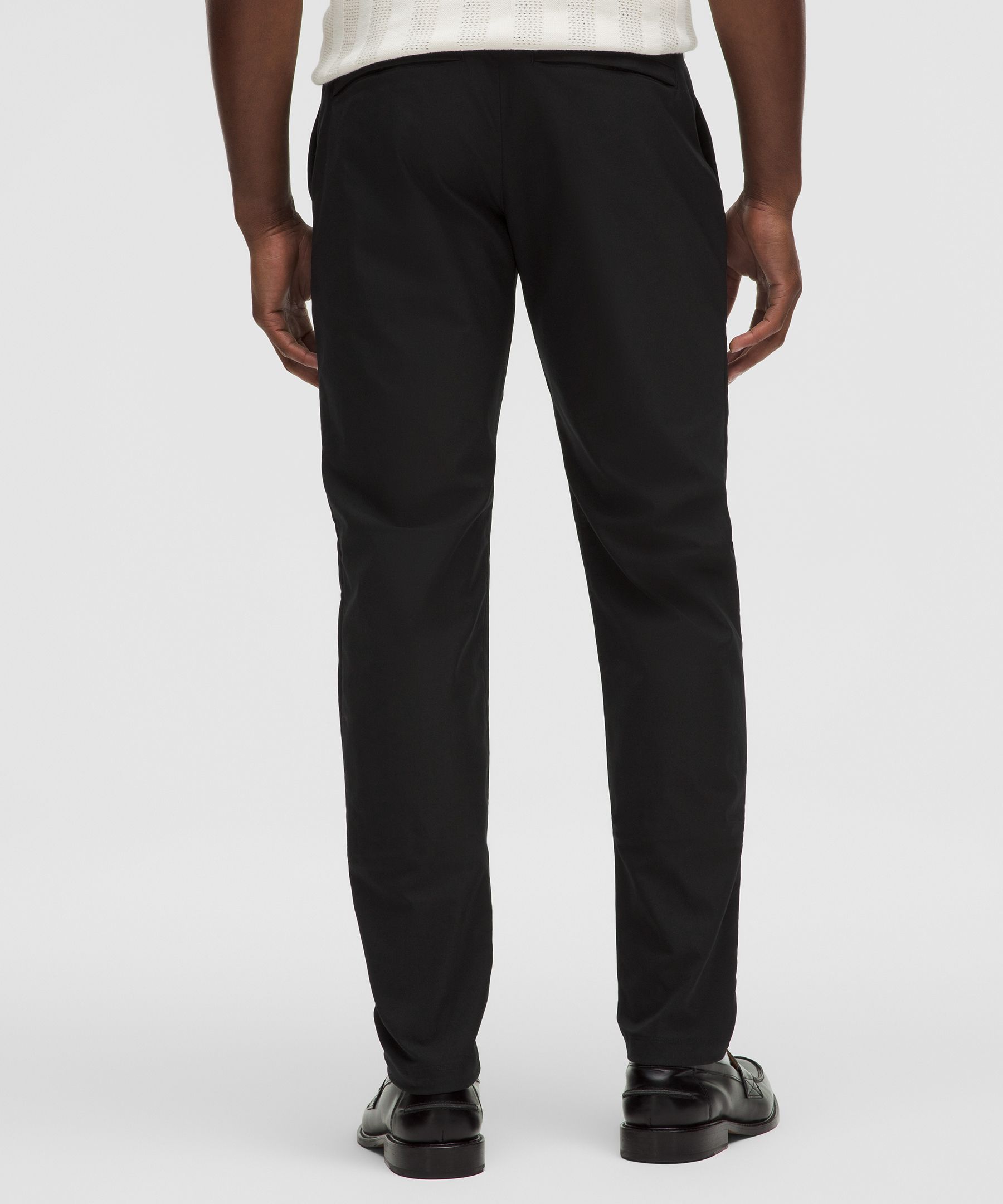 Shop Lululemon Abc Slim-fit Trousers 34"l Smooth Twill