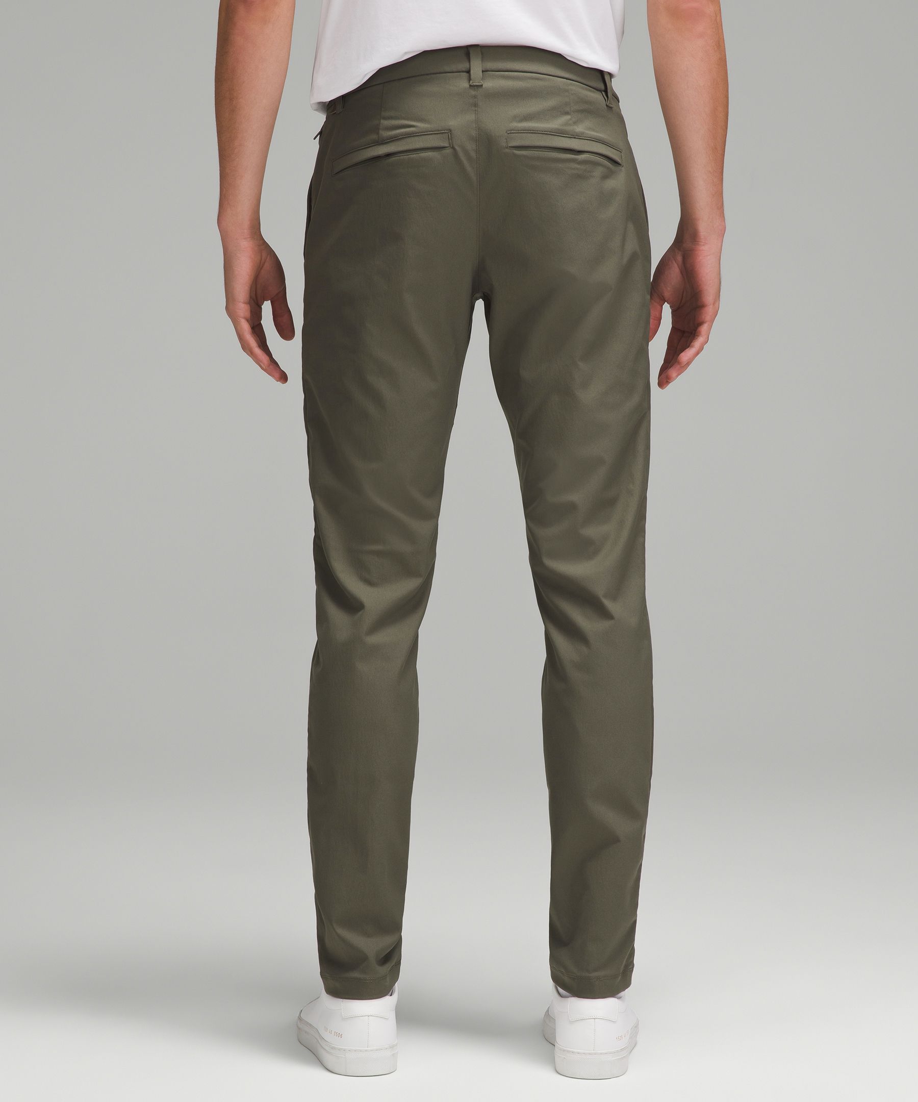 Lululemon Men Slim-Tapered Twill Trouser 34 Espresso