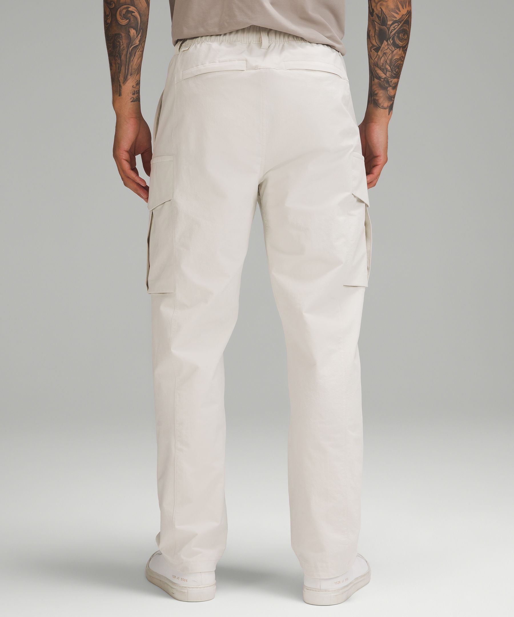 Shop Lululemon Stretch Cotton Versatwill Relaxed-fit Cargo Pants