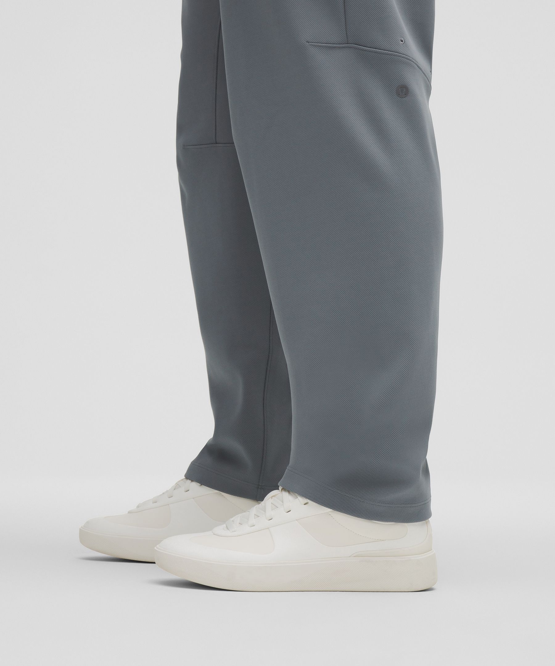 Relaxed-Fit Smooth Twill Track Pant