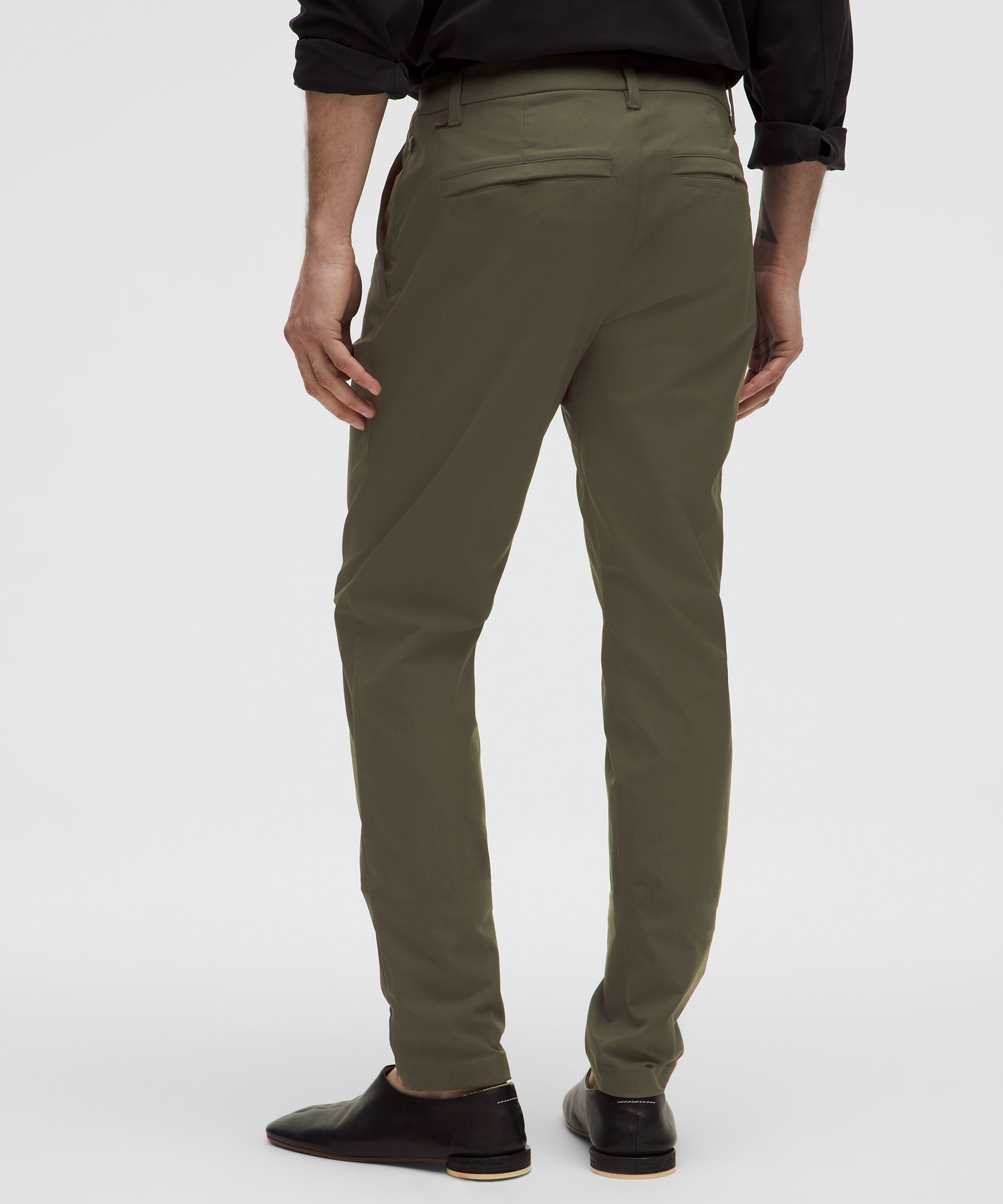 Lululemon Abc Slim-fit Trousers 30l Smooth Twill