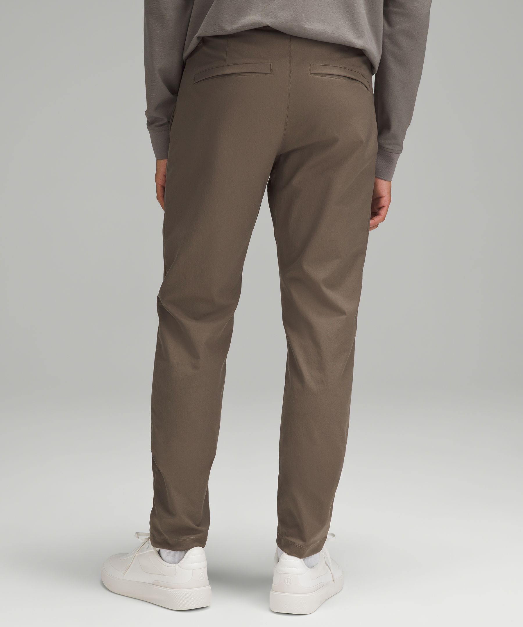 Shop Lululemon Abc Slim-fit Trousers 30"l Smooth Twill