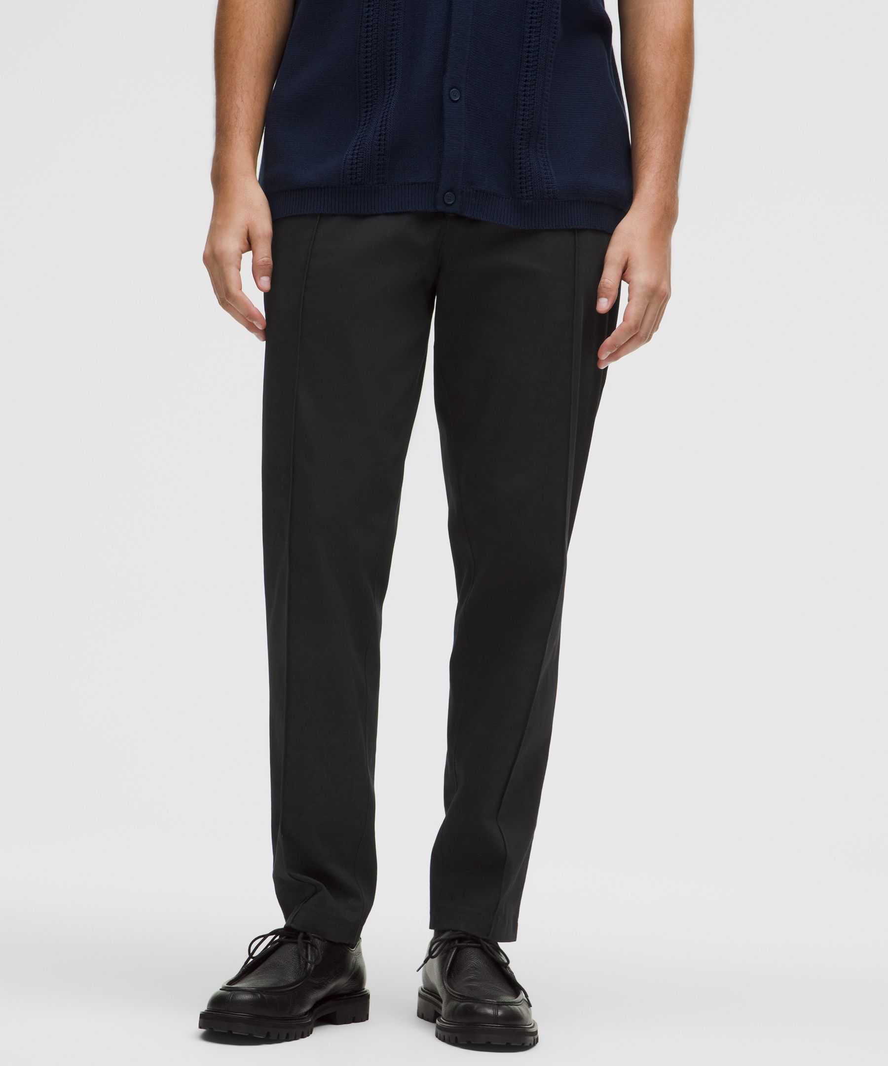 Cotton Twill Pintuck Pull-On Pant Regular