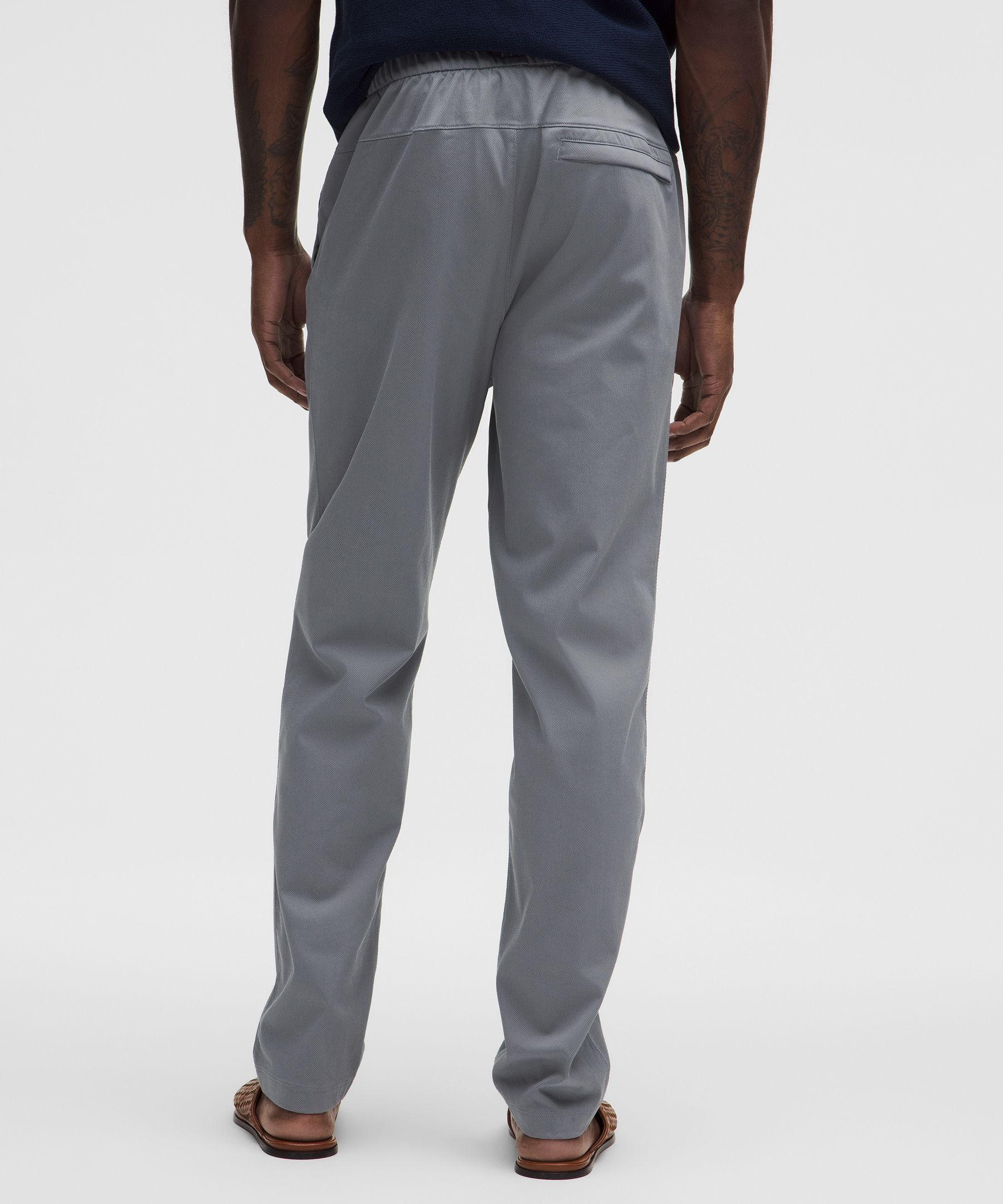 LULULEMON COTTON TWILL PINTUCK PULL-ON PANT